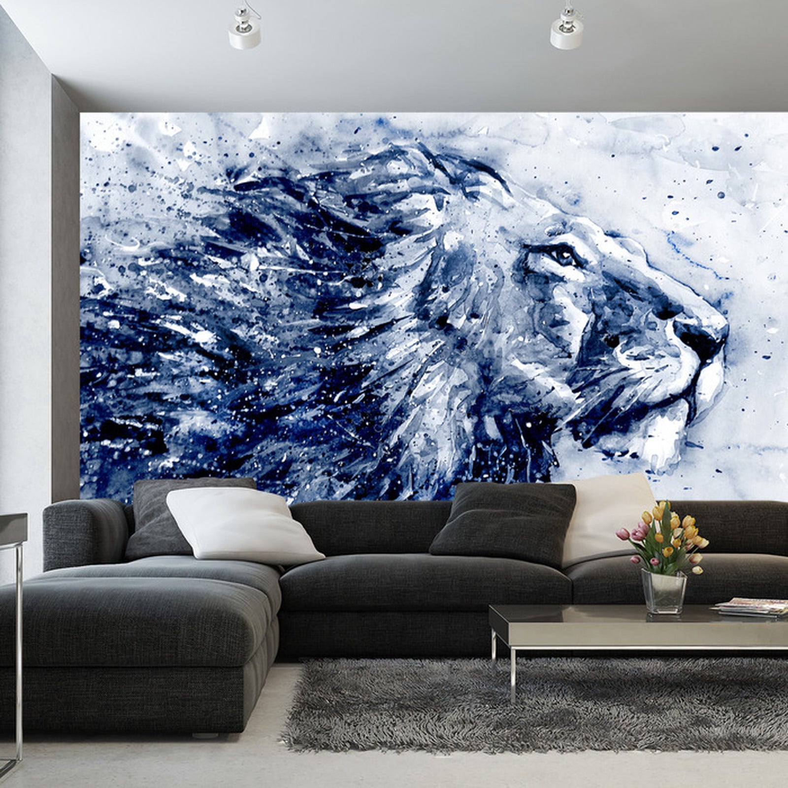 Fototapet Majestetisk Løve