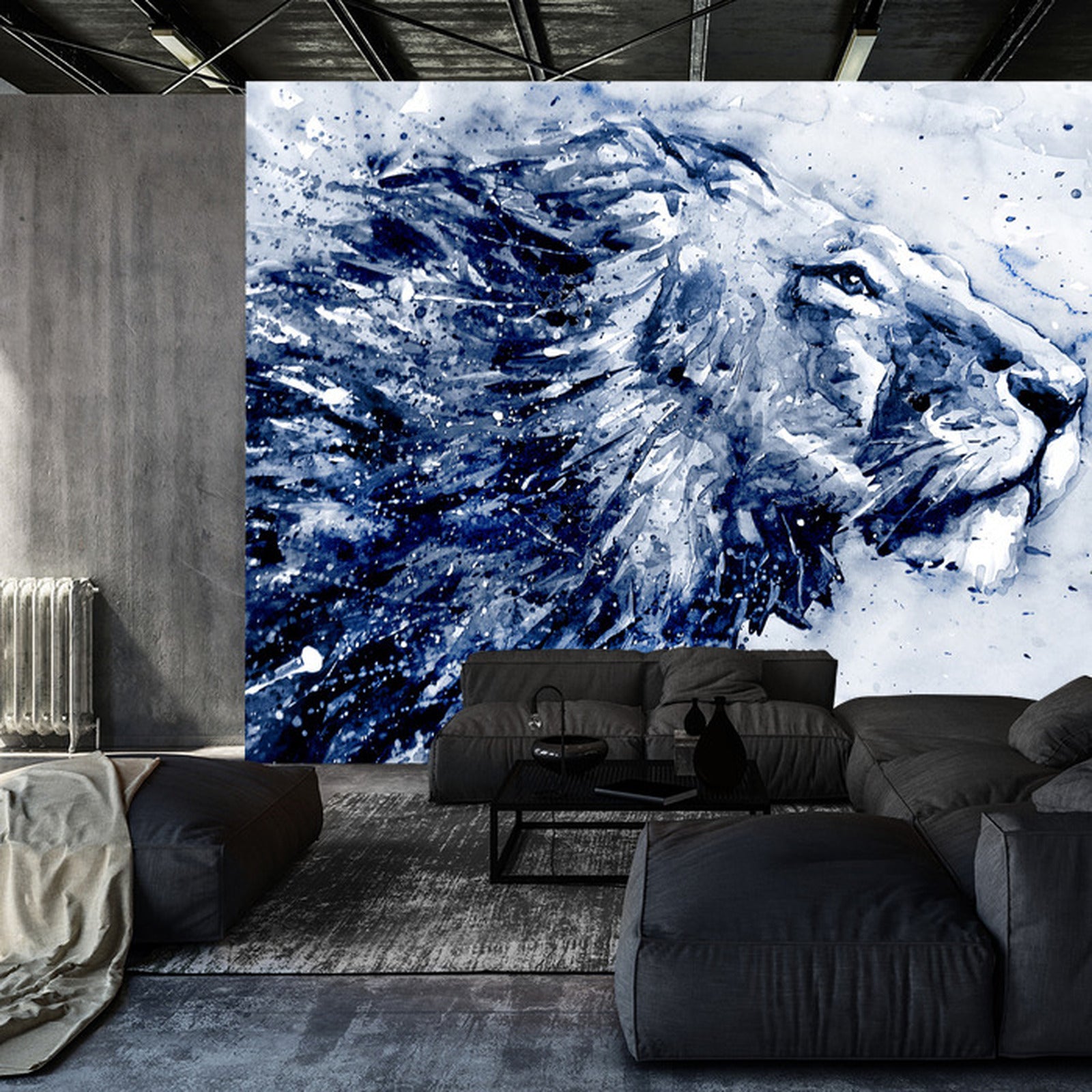 Fototapet Majestetisk Løve