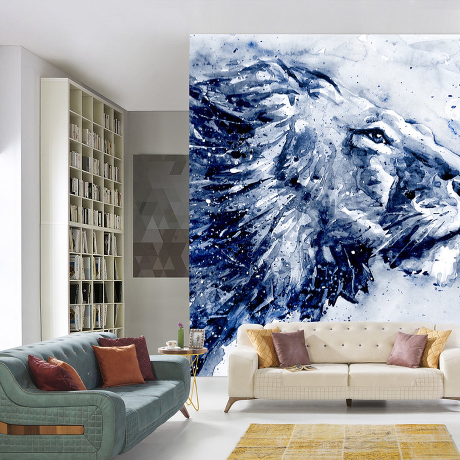 Fototapet Majestetisk Løve