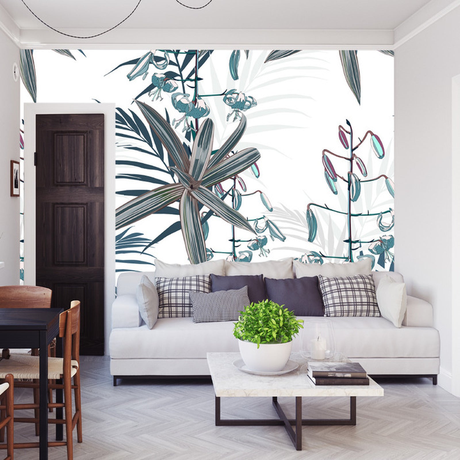 Fototapet Blader Naturen