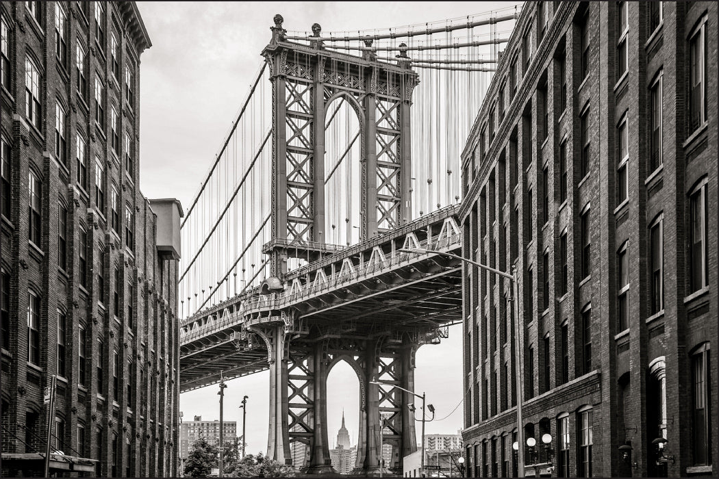Fototapet Bridge I New York City