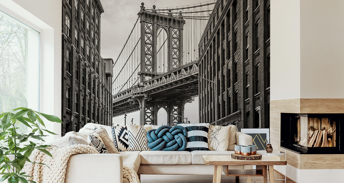 Fototapet Bridge I New York City