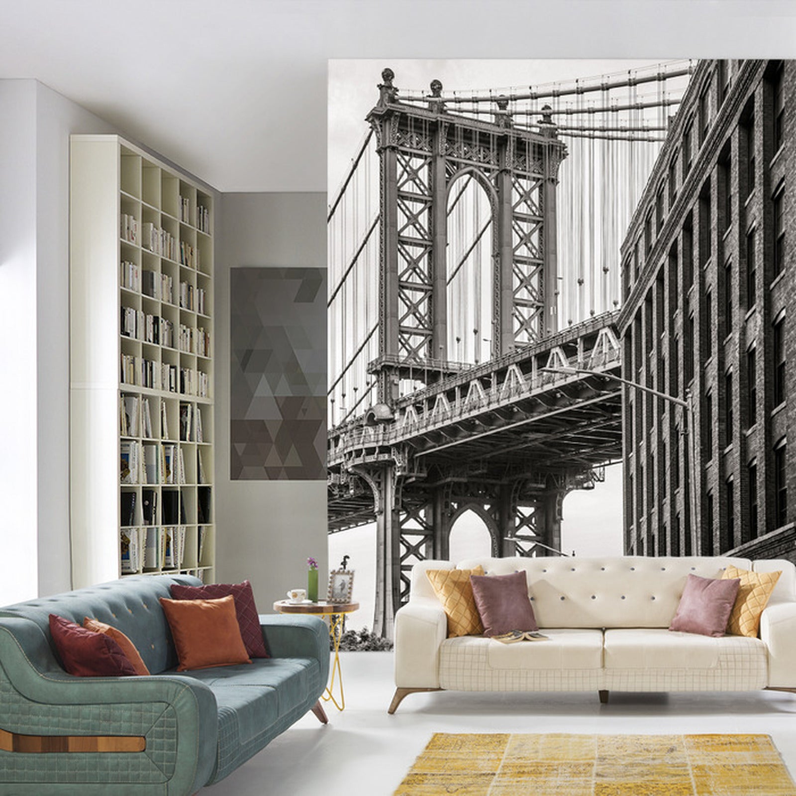 Fototapet Bridge I New York City