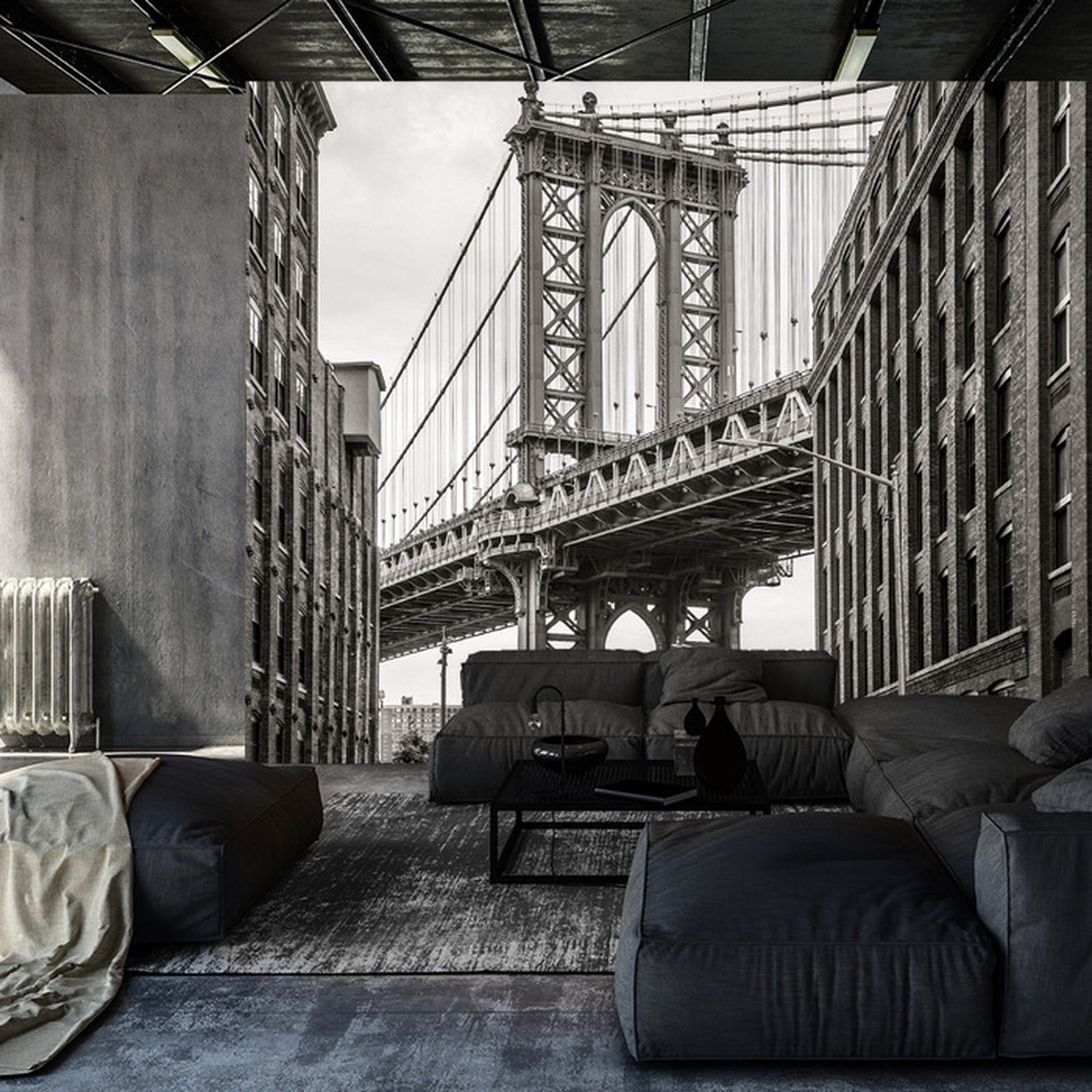 Fototapet Bridge I New York City