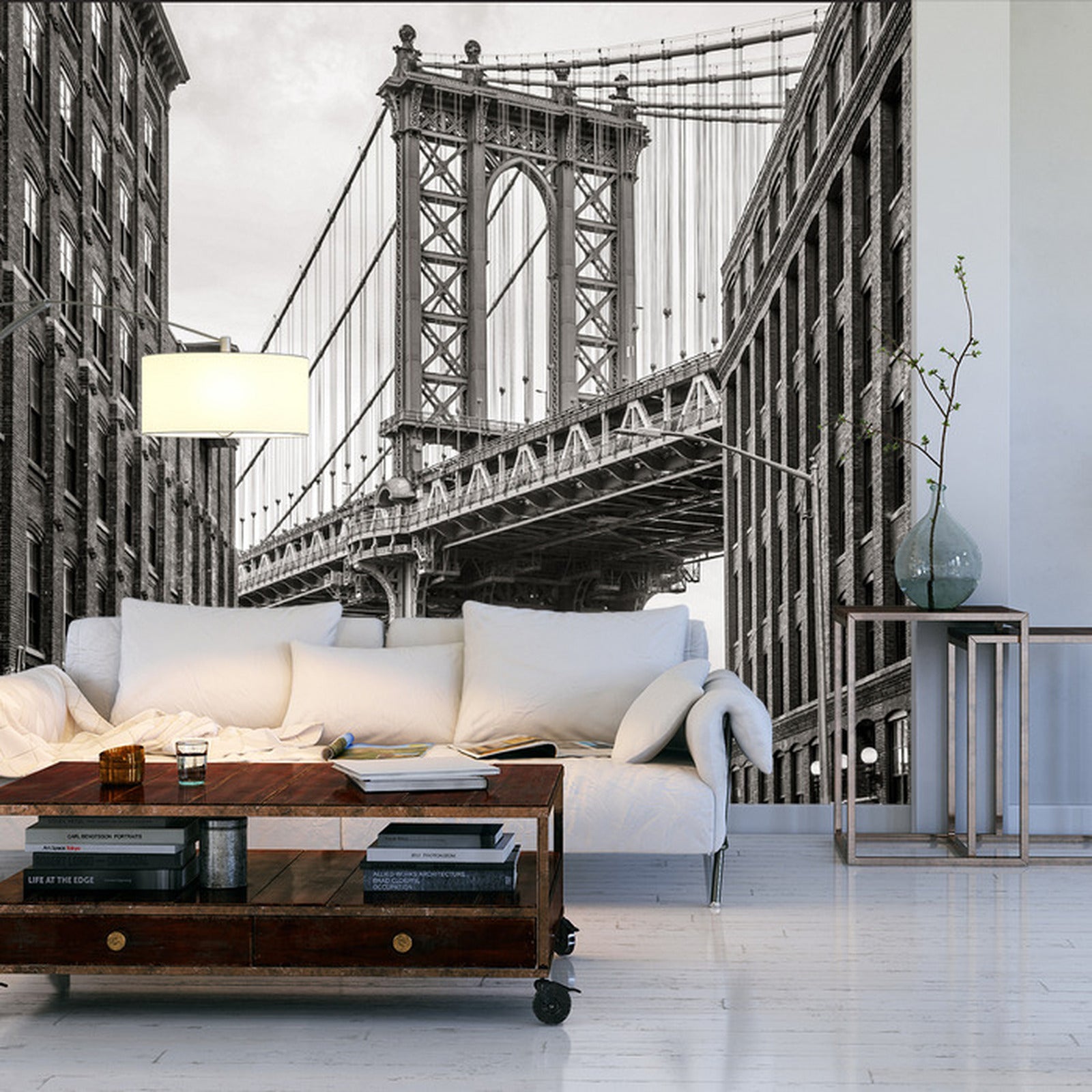 Fototapet Bridge I New York City