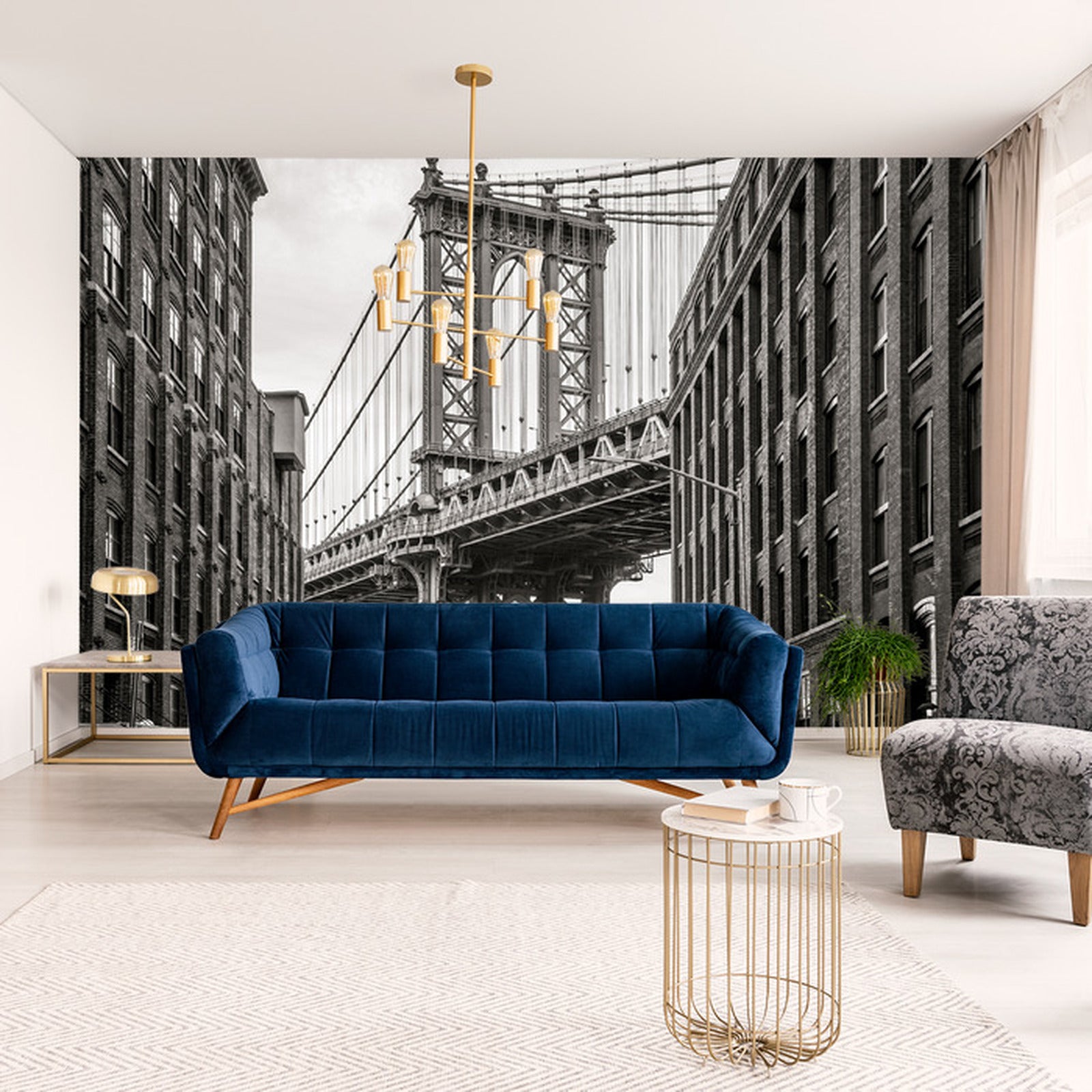 Fototapet Bridge I New York City