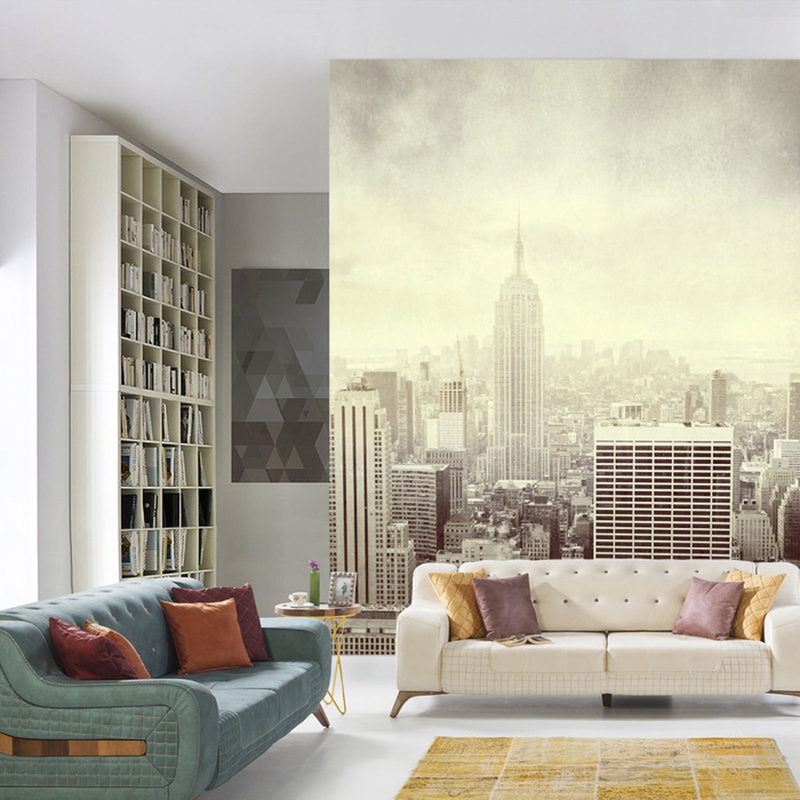 Fototapet Utsikt Over New York City