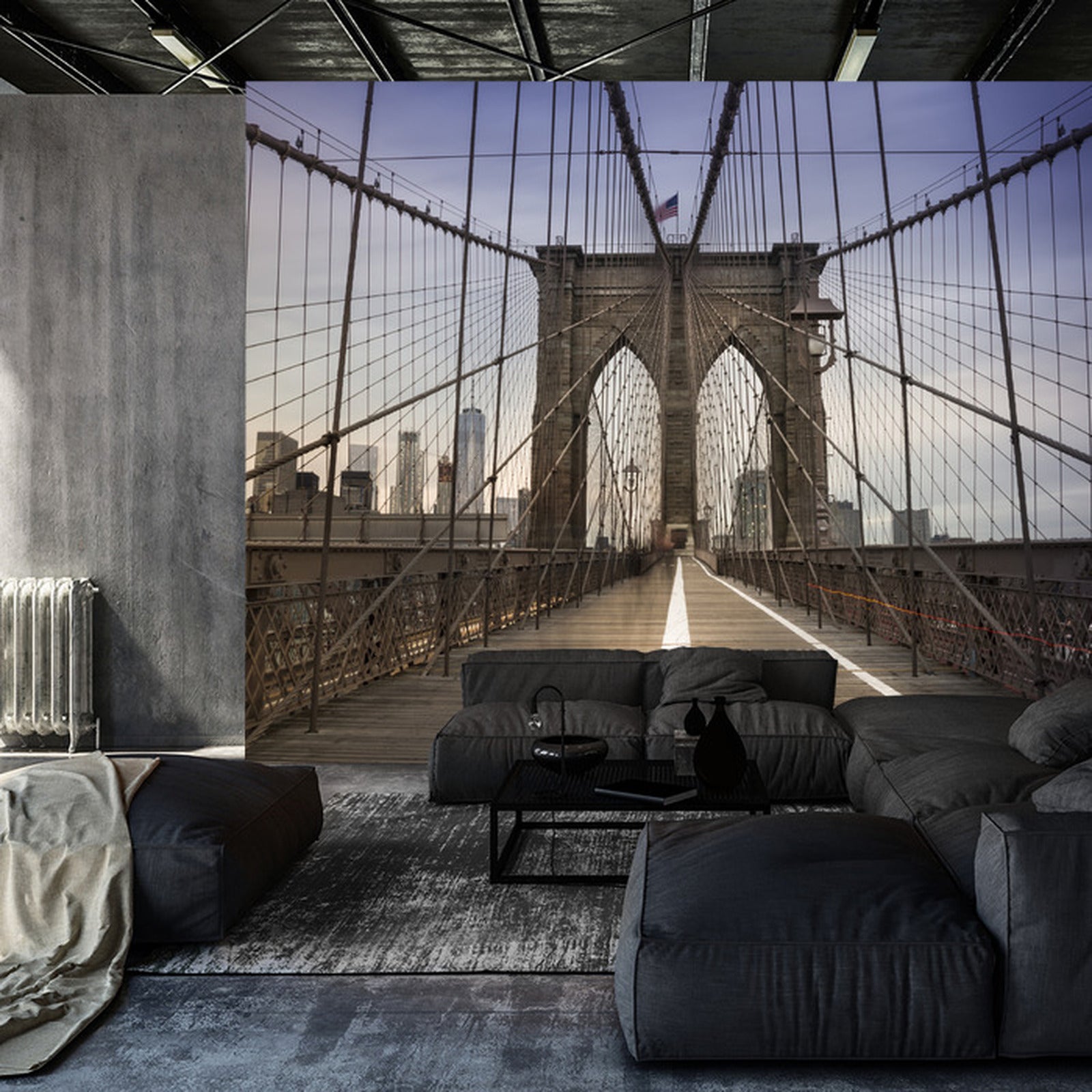 Fototapet Brooklyn Bridge Ny