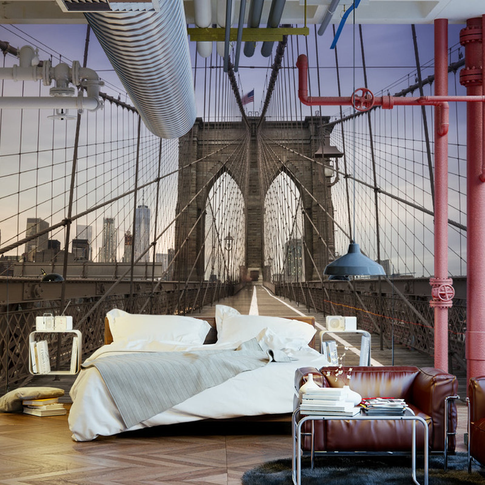 Fototapet Brooklyn Bridge Ny