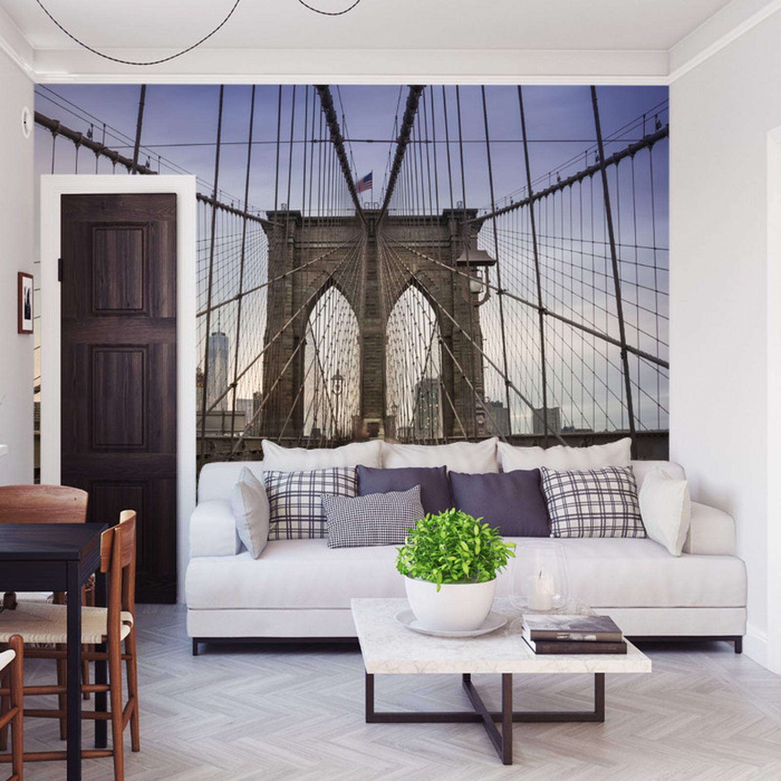 Fototapet Brooklyn Bridge Ny