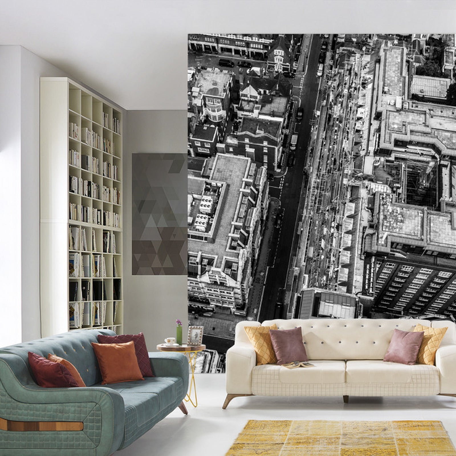 Fototapet London Svart Og Hvitt