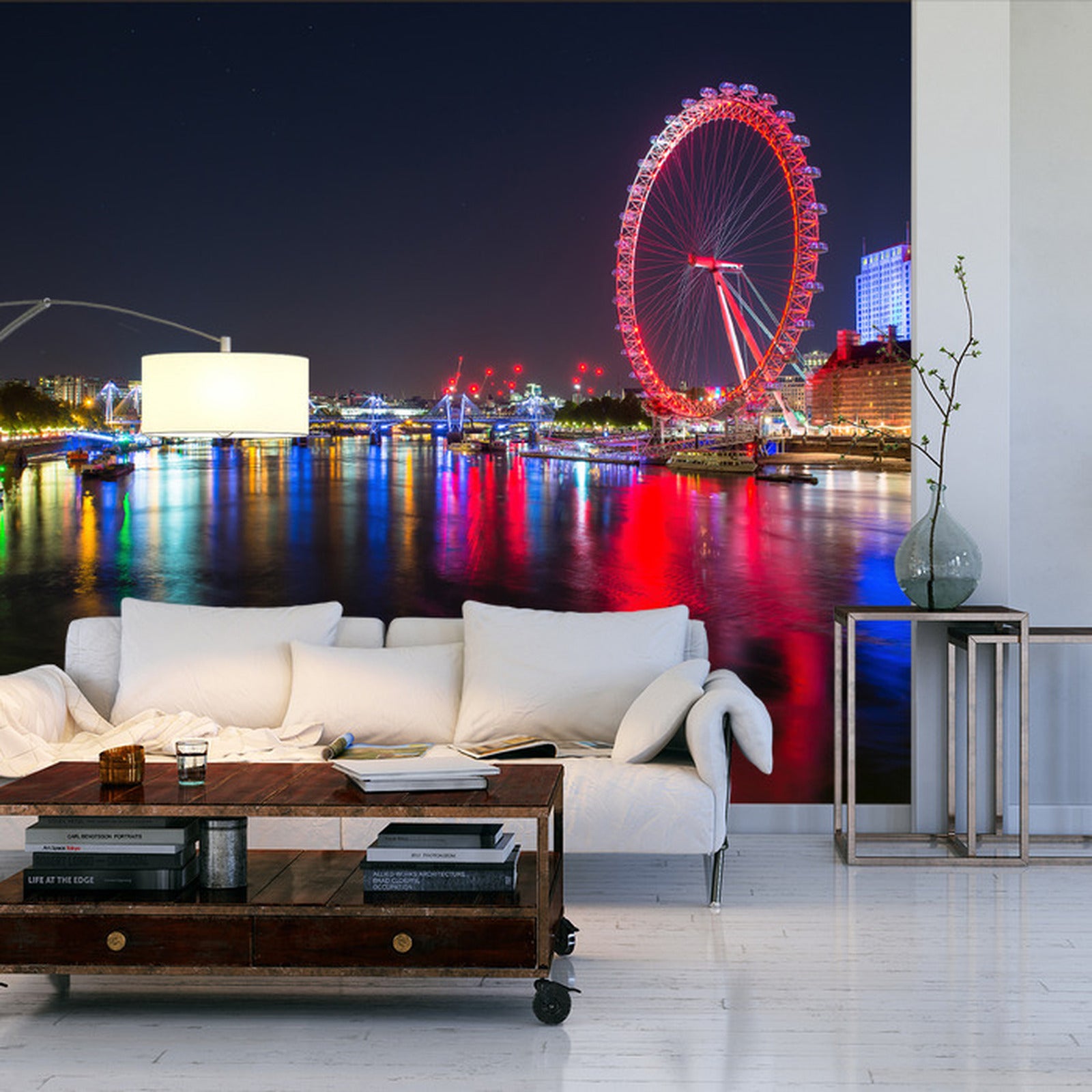 Fototapet London Om Natten