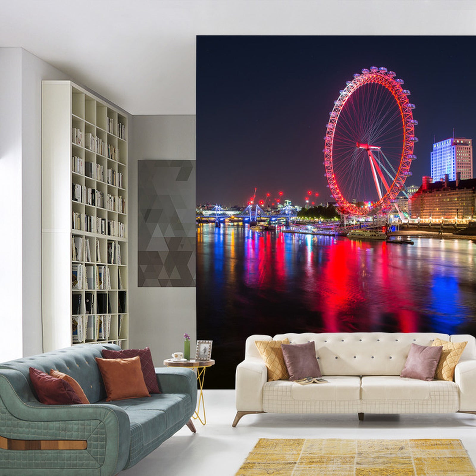 Fototapet London Om Natten