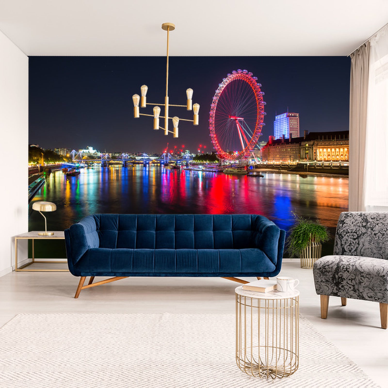 Fototapet London Om Natten