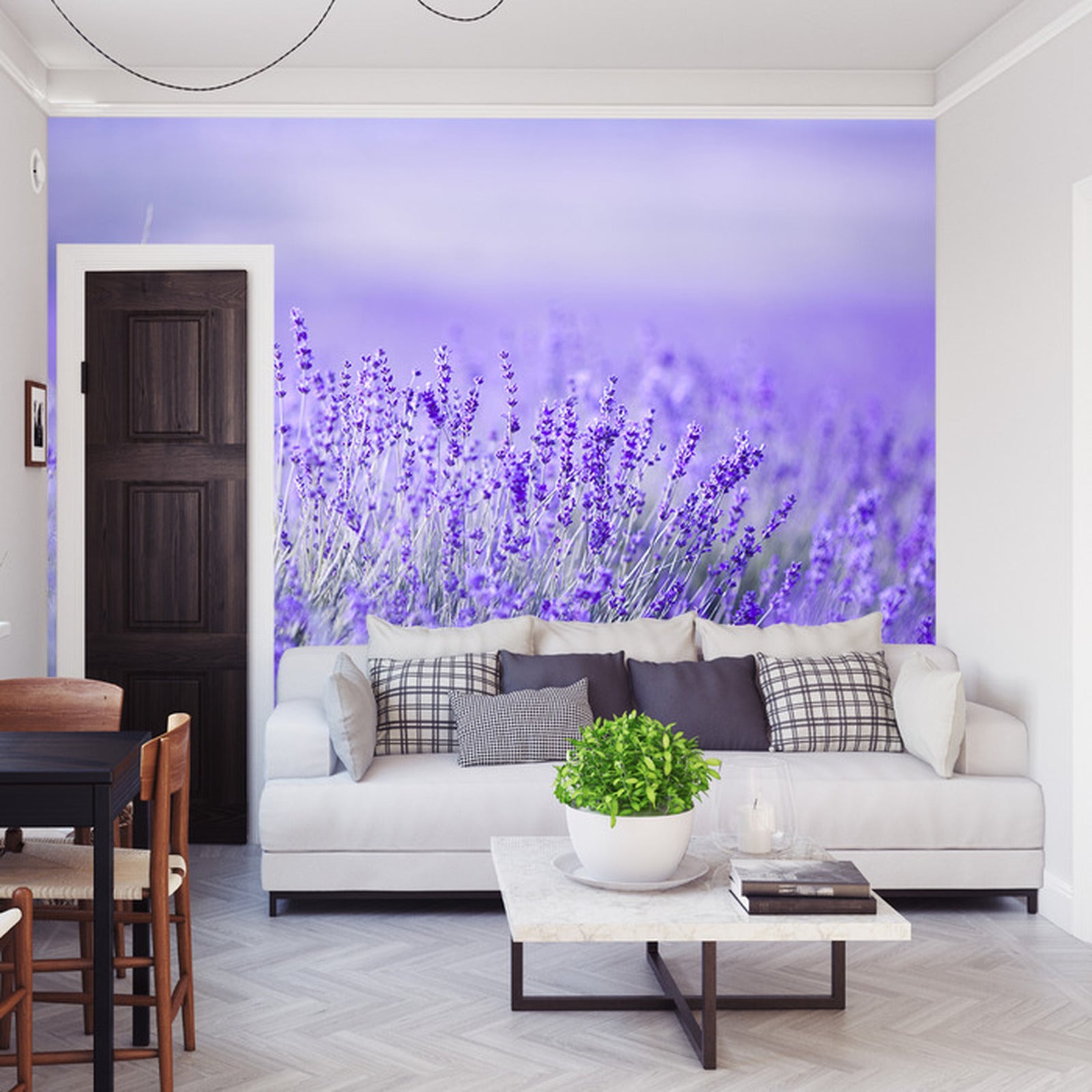 Fototapet Lavendel-blomster 6