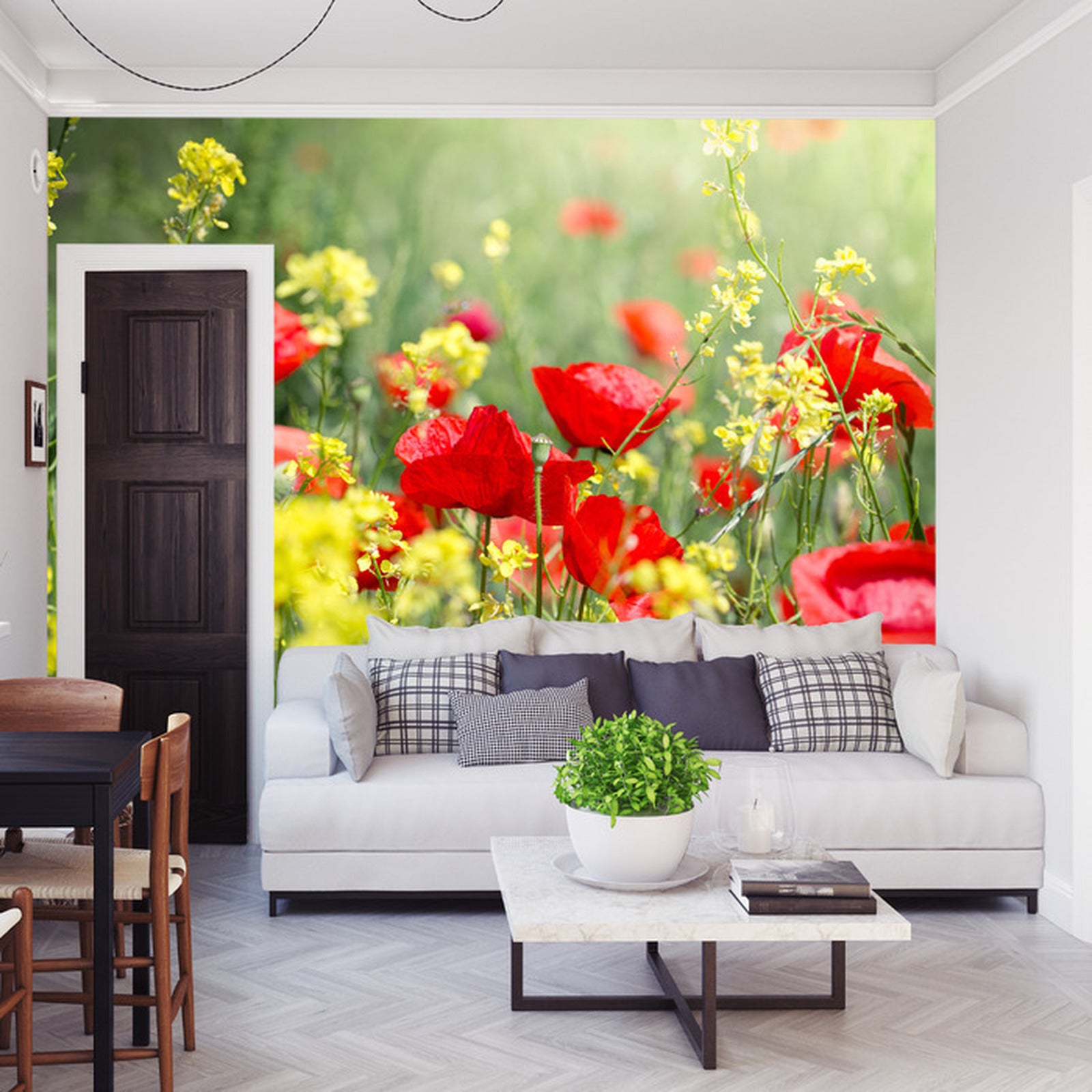 Fototapet Poppies Meadow