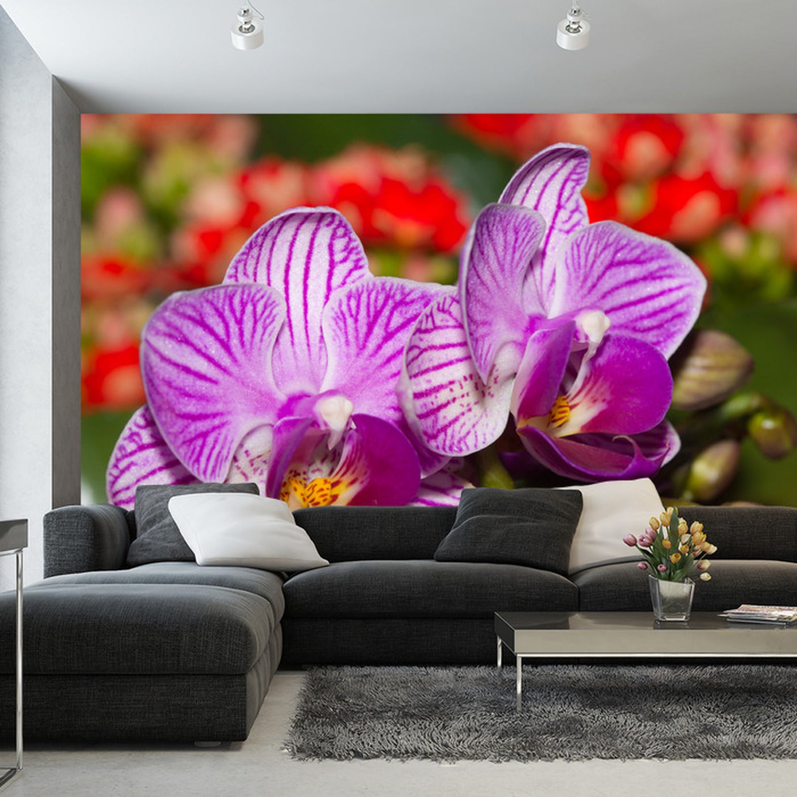 Fototapet Optisk Orchid 3D