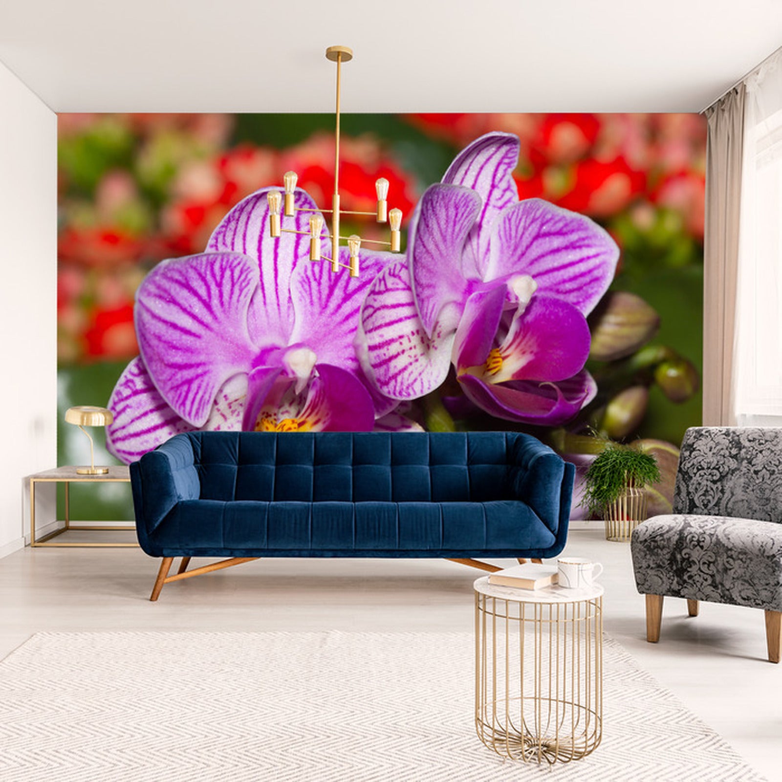 Fototapet Optisk Orchid 3D