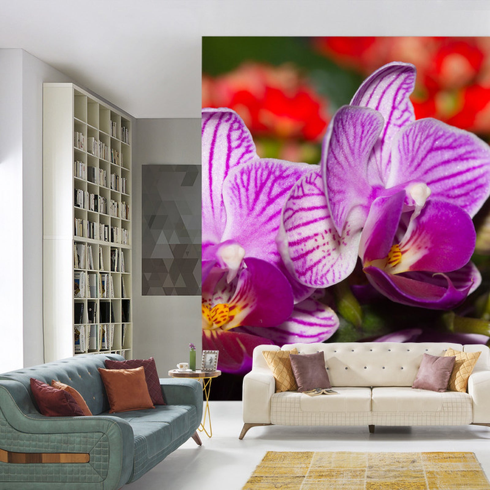 Fototapet Optisk Orchid 3D