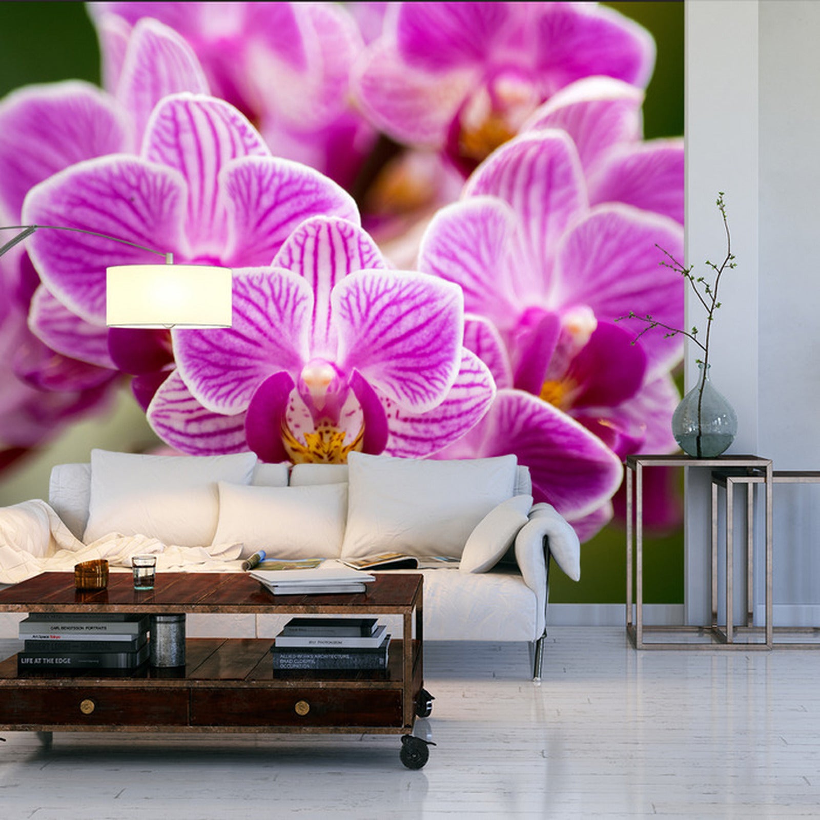 Fototapet Orkidébukett