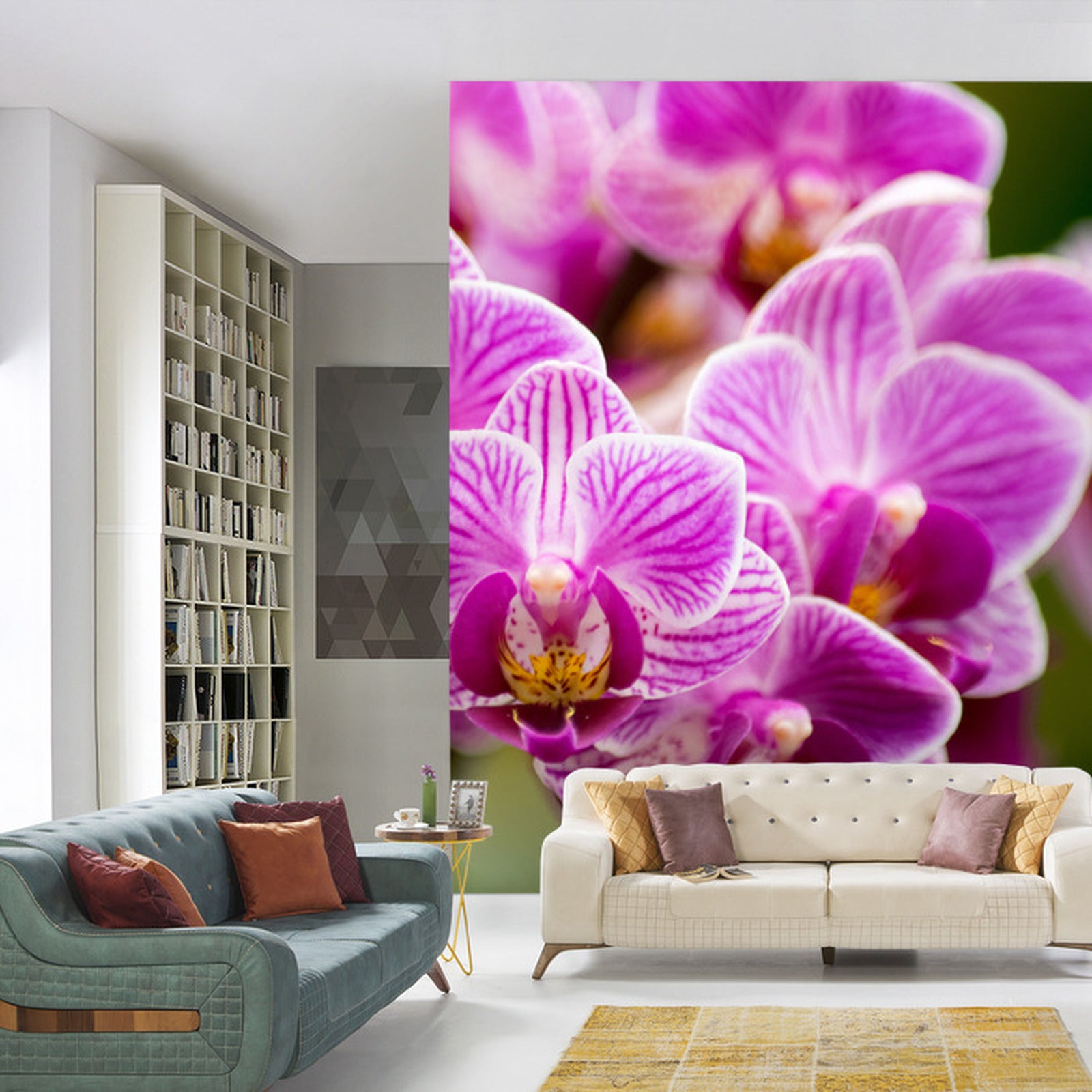 Fototapet Orkidébukett