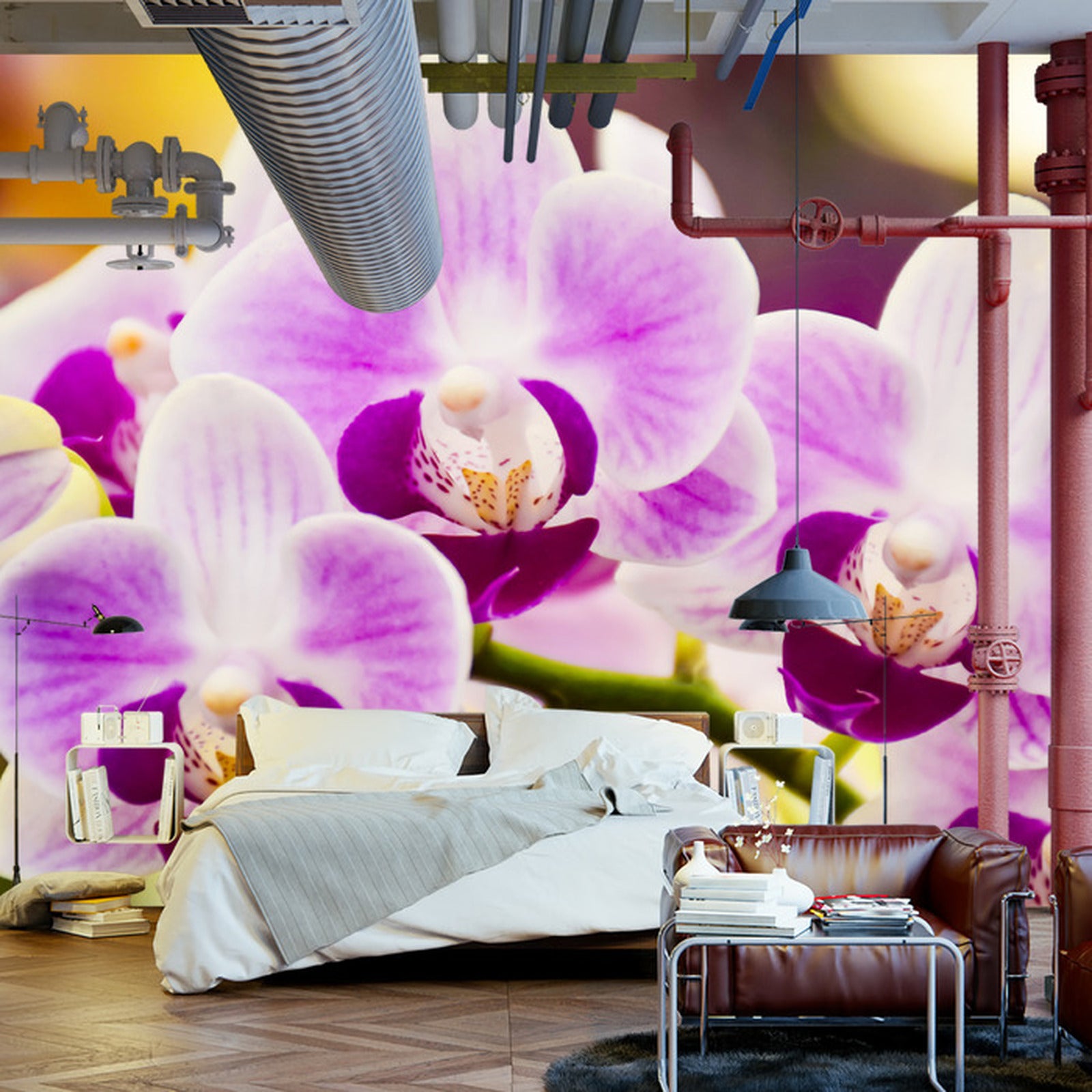 Fototapet Tropisk Orkide