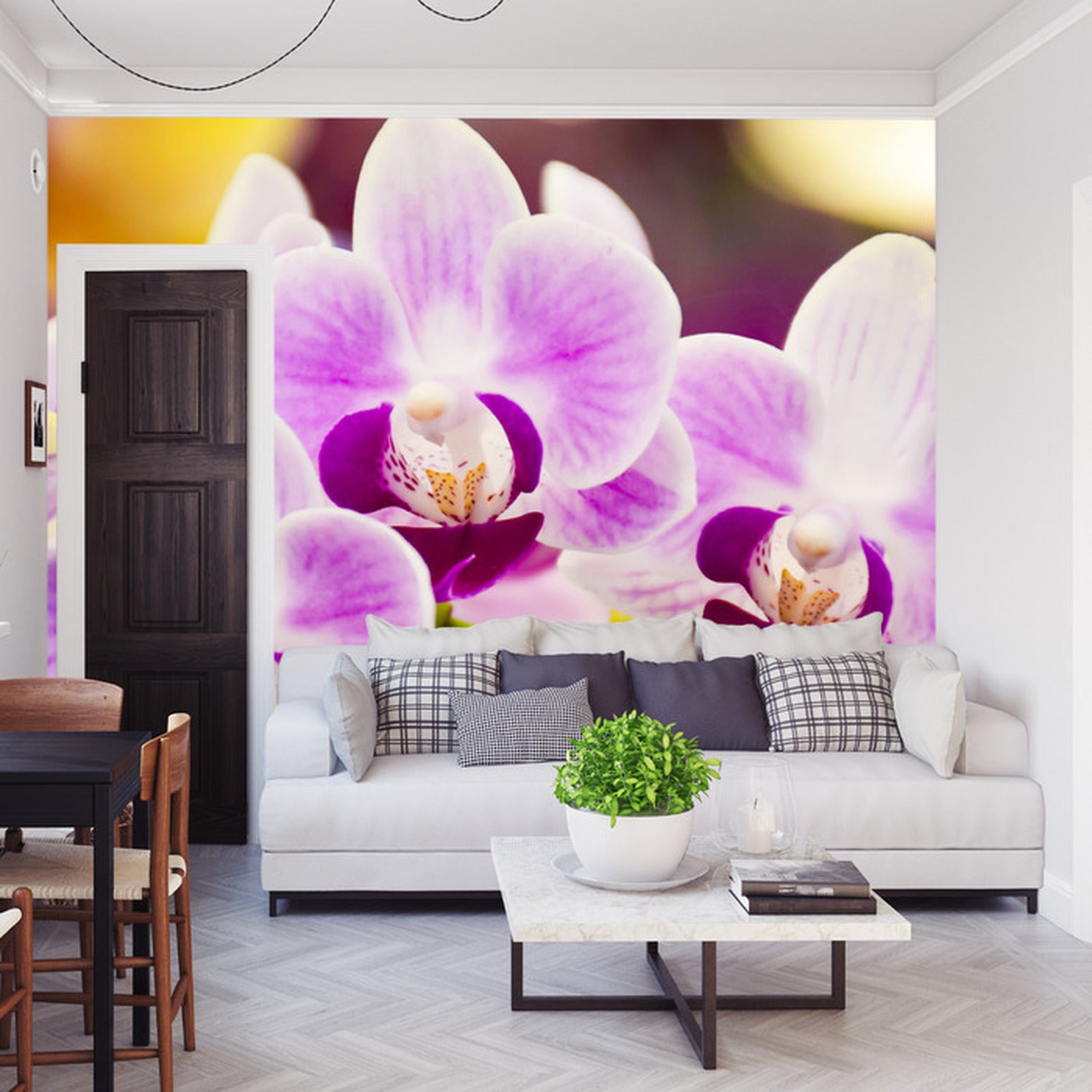 Fototapet Tropisk Orkide