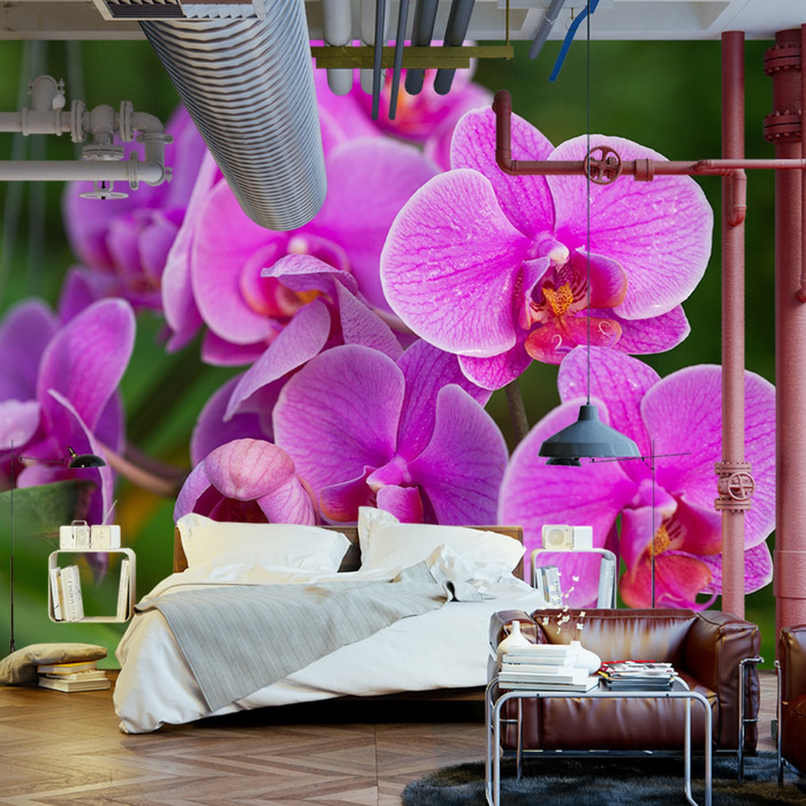 Fototapet Orchid Blossoms 3D