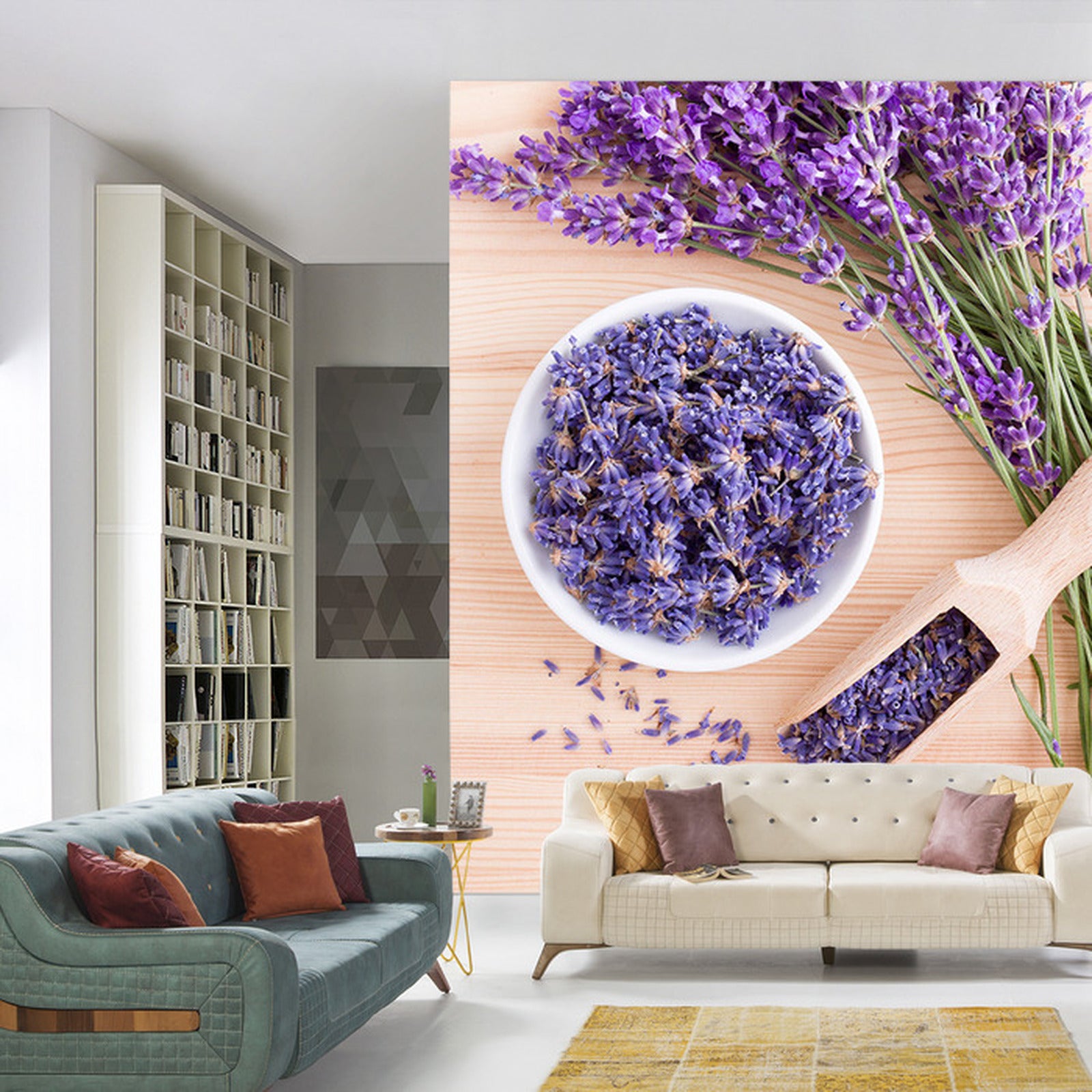 Fototapet Lavendel-blomster 7