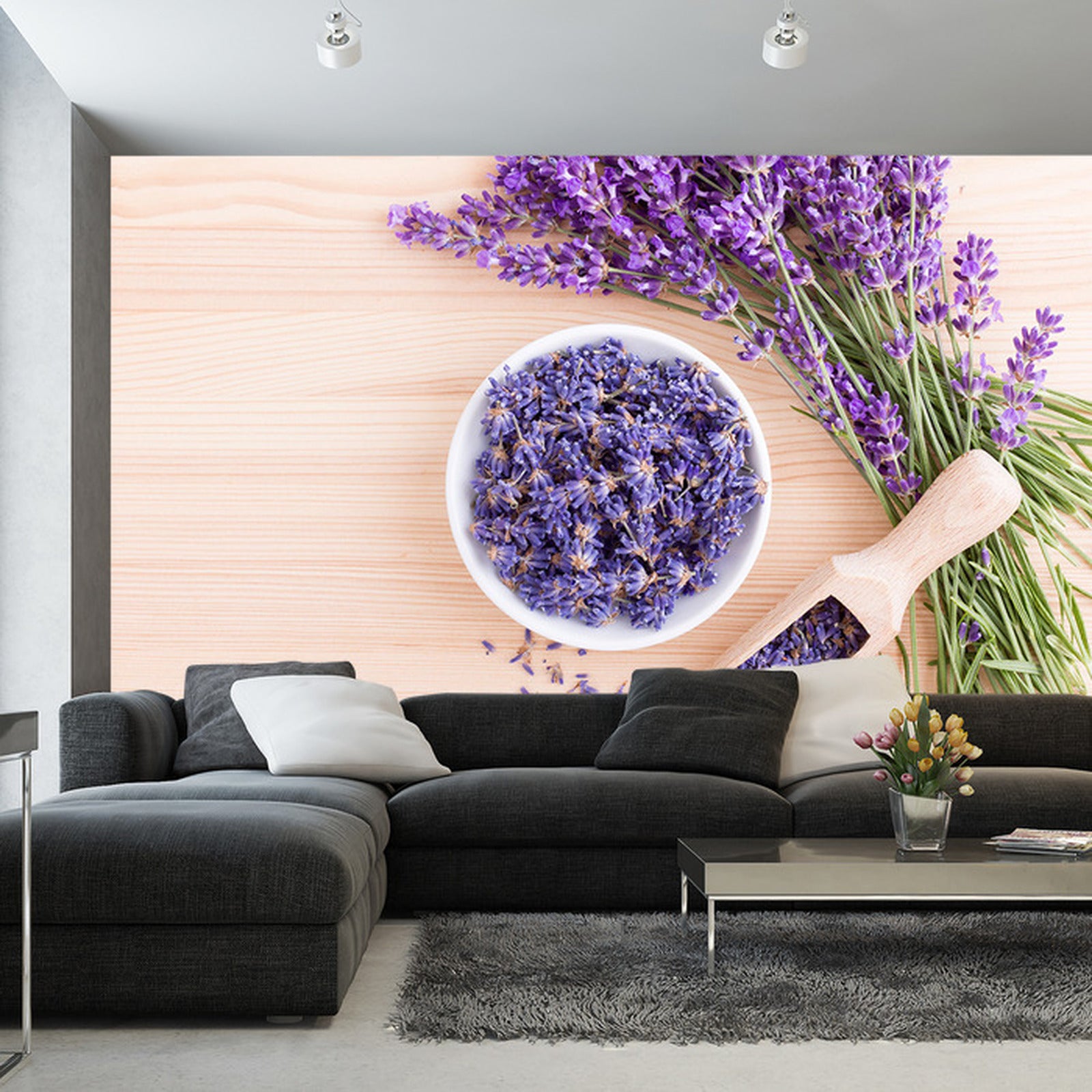 Fototapet Lavendel-blomster 7