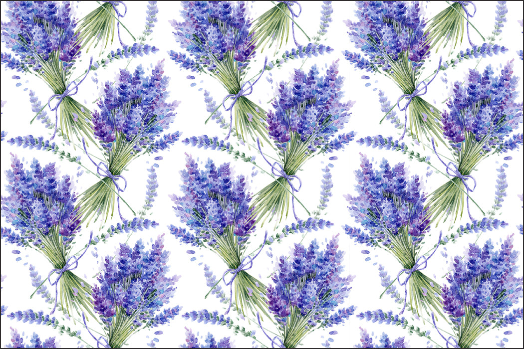 Fototapet Lavendel-bunter