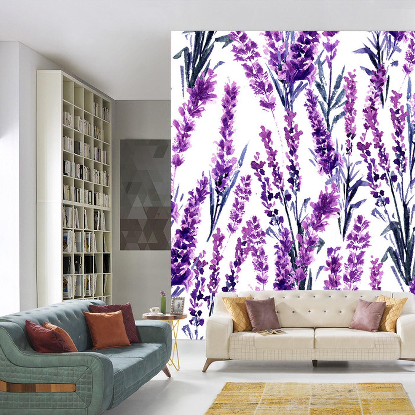 Fototapet Lavendelblomster