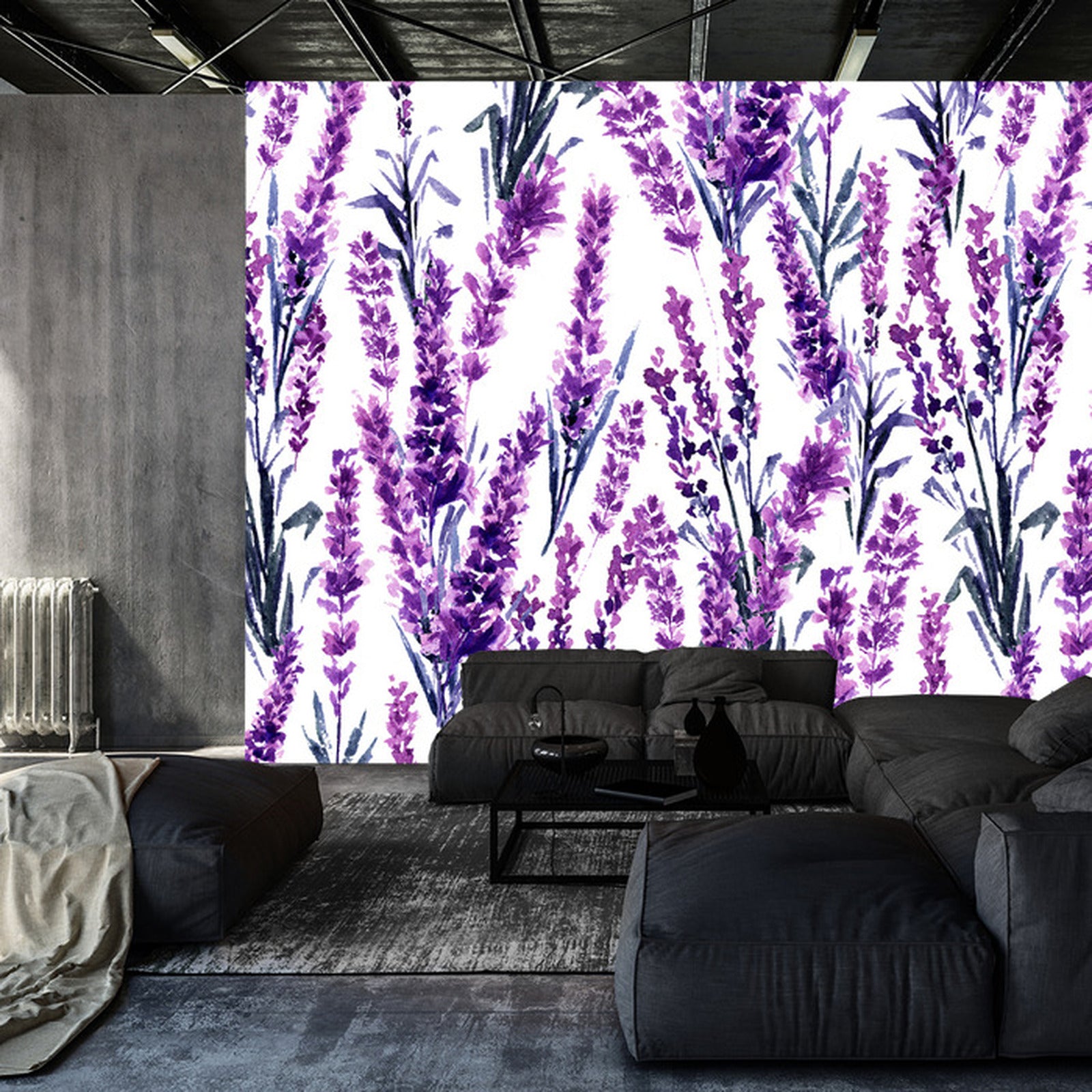 Fototapet Lavendelblomster