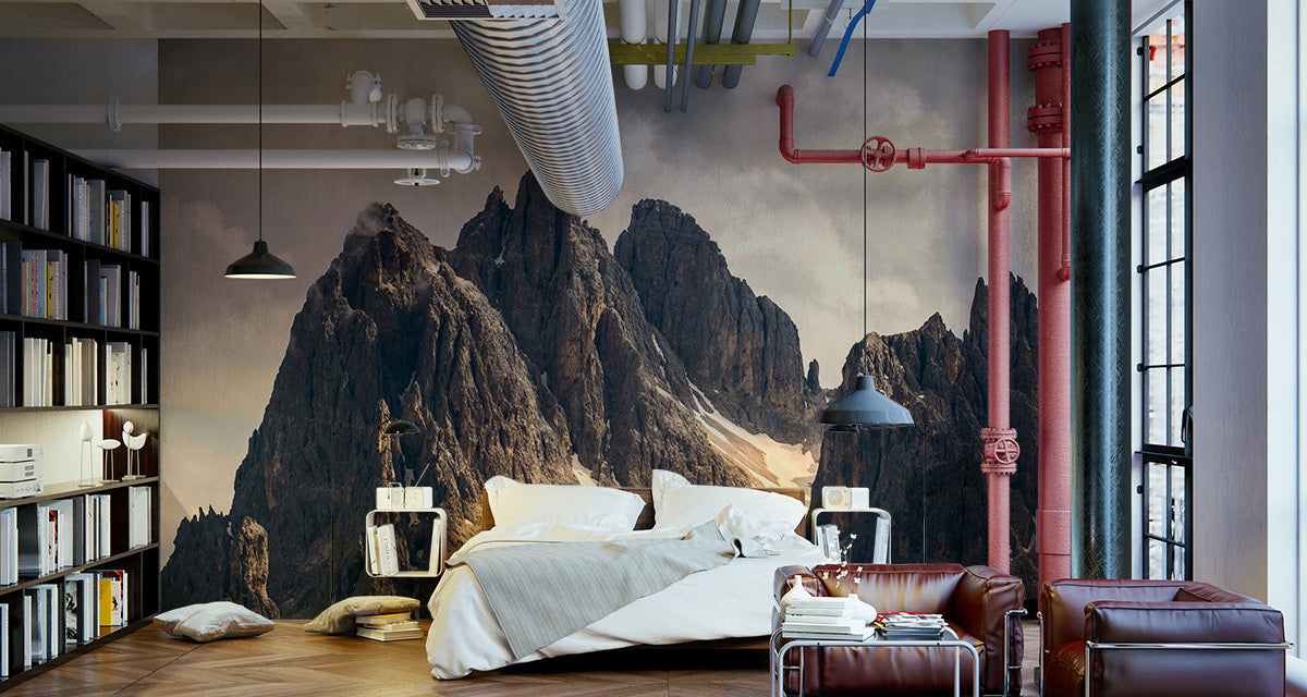 Fototapet Fjelllandskap