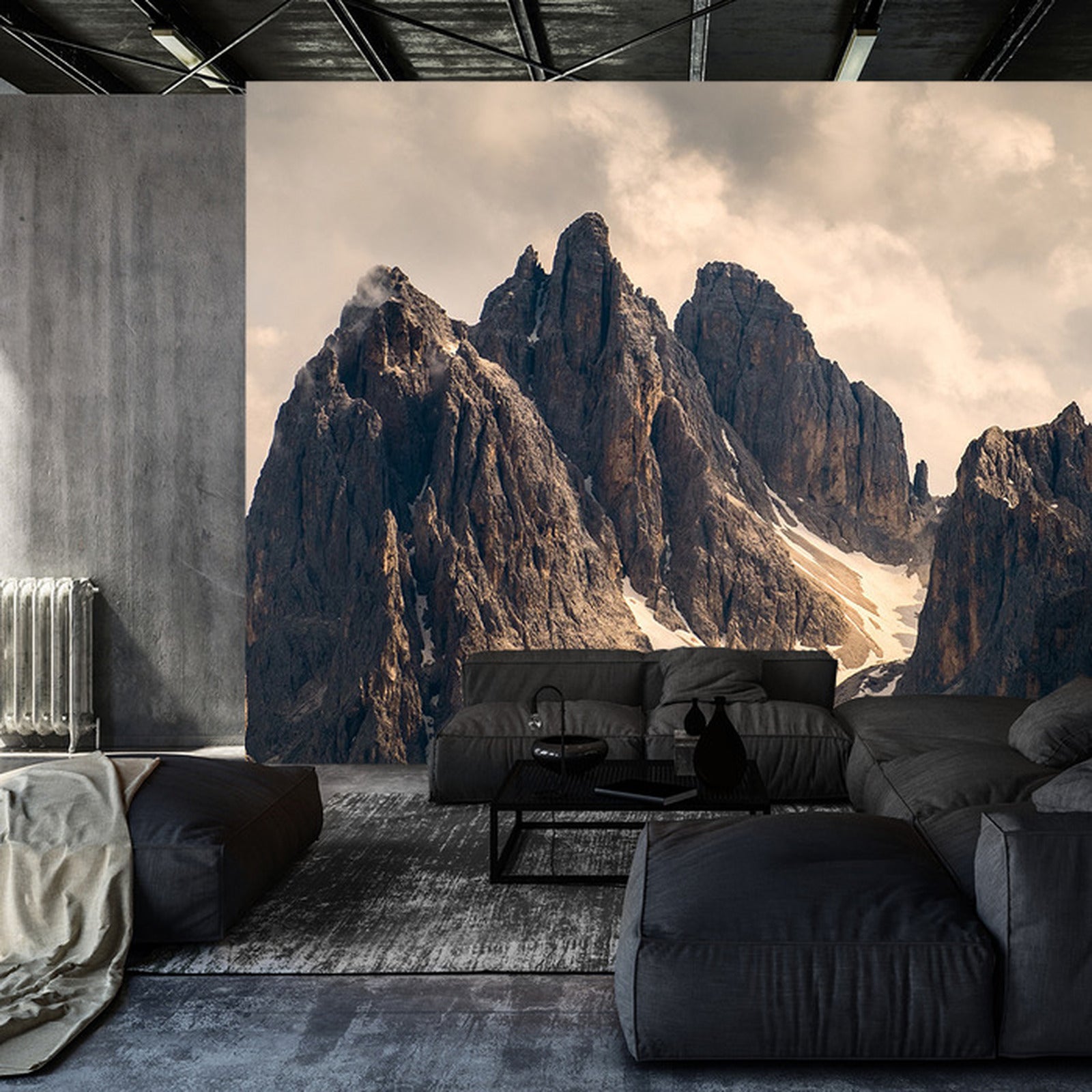 Fototapet Fjelllandskap