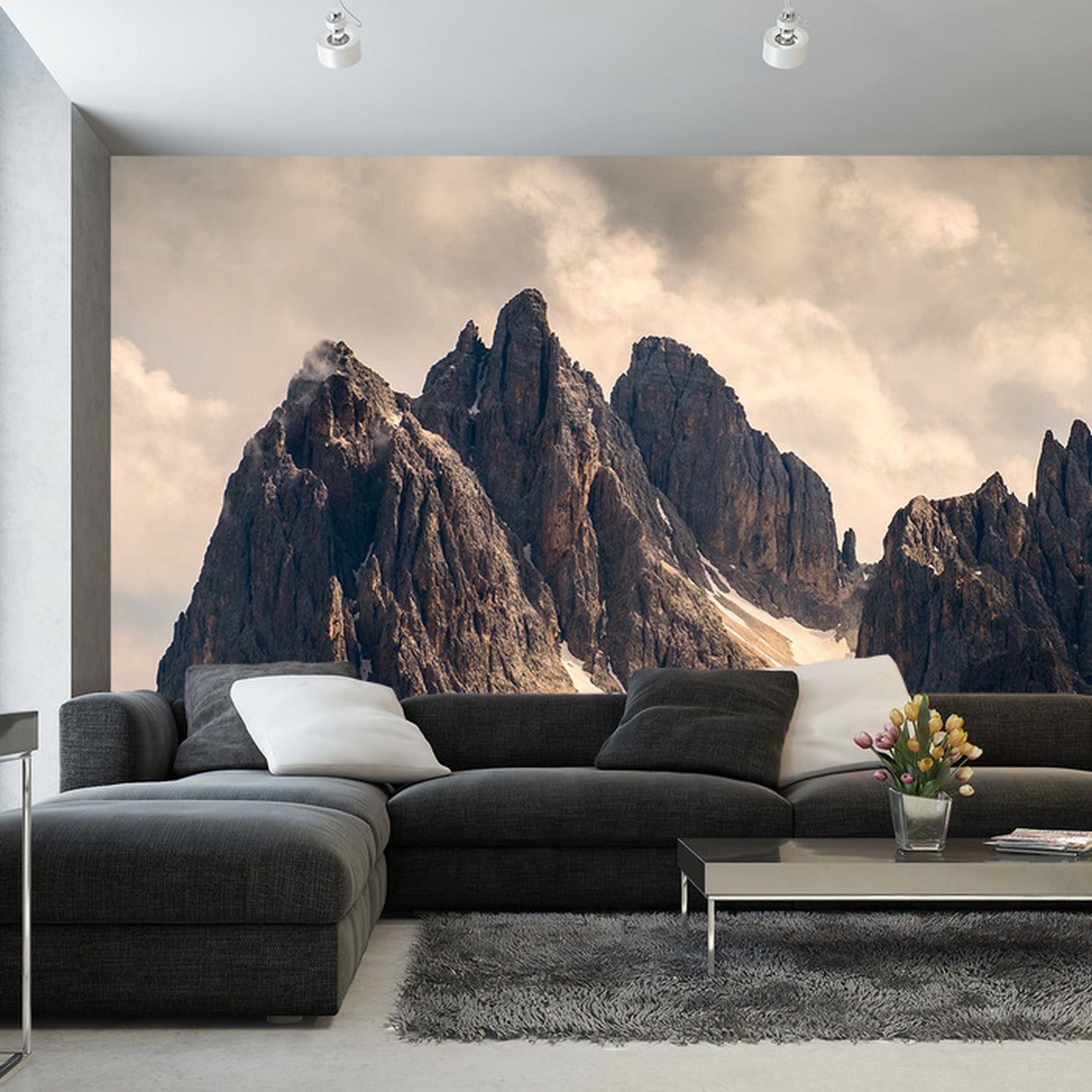 Fototapet Fjelllandskap