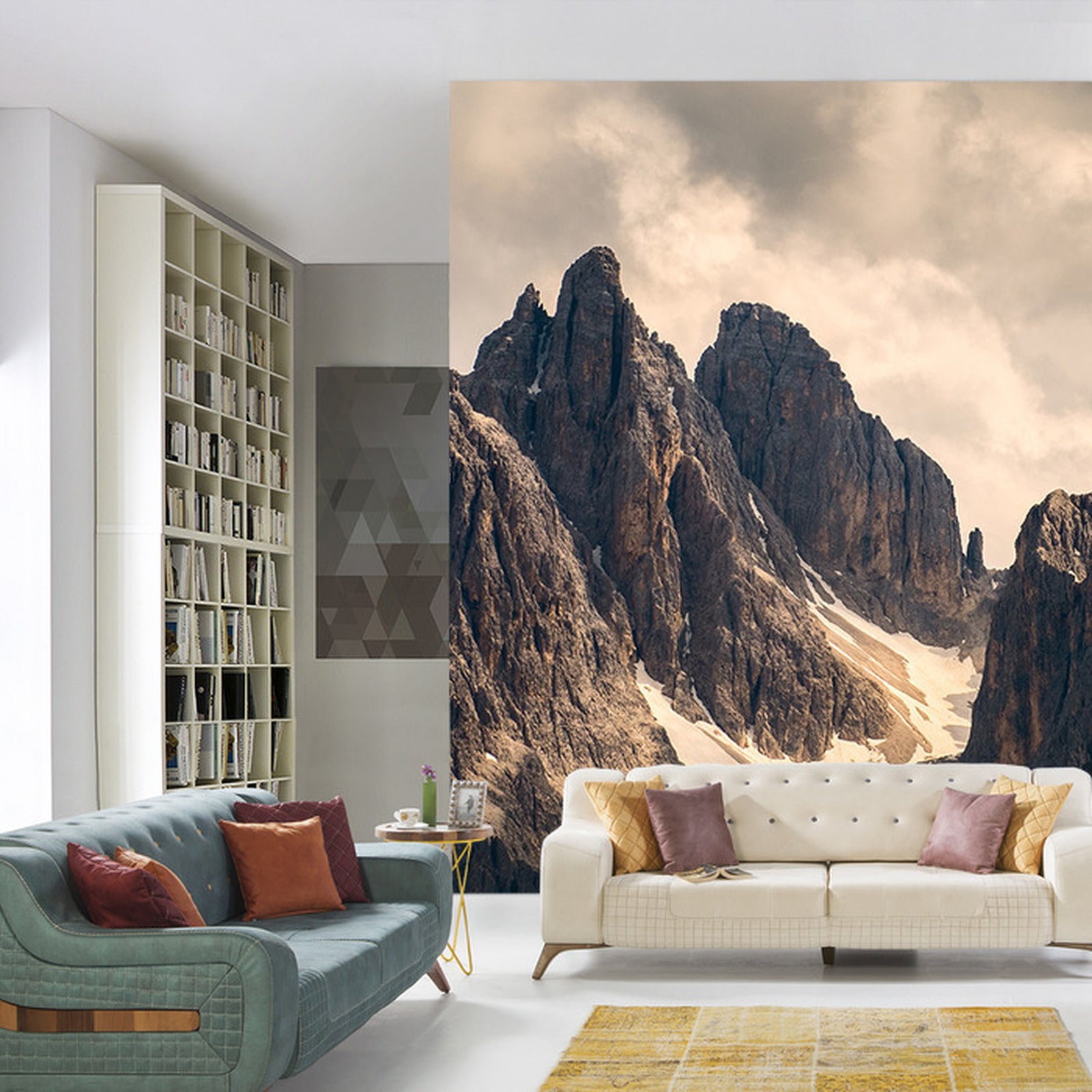 Fototapet Fjelllandskap