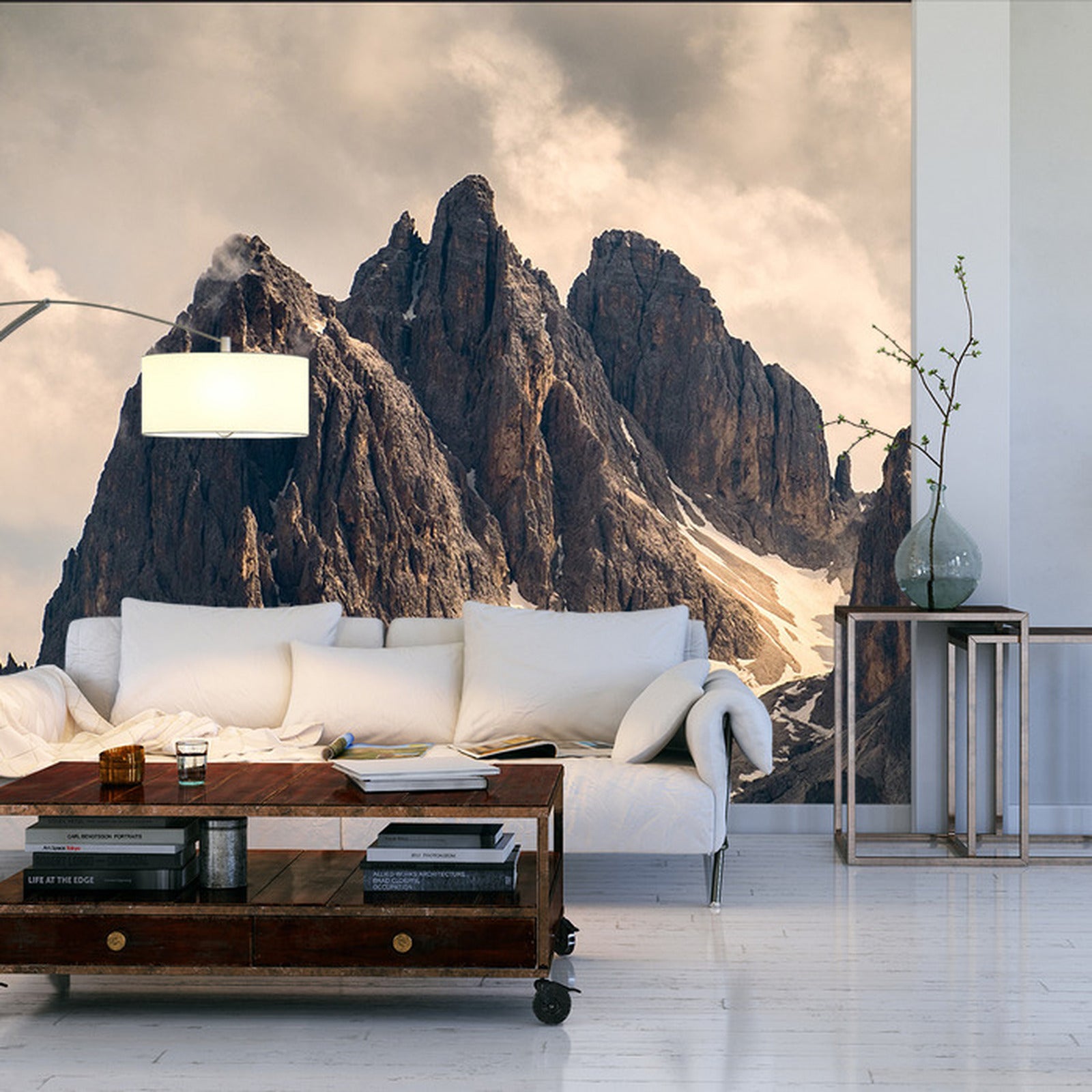 Fototapet Fjelllandskap