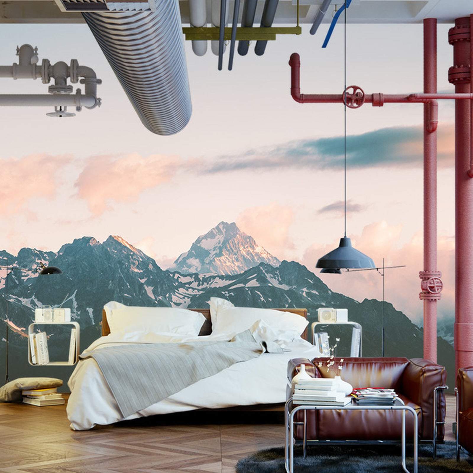 Fototapet Mountain Summit