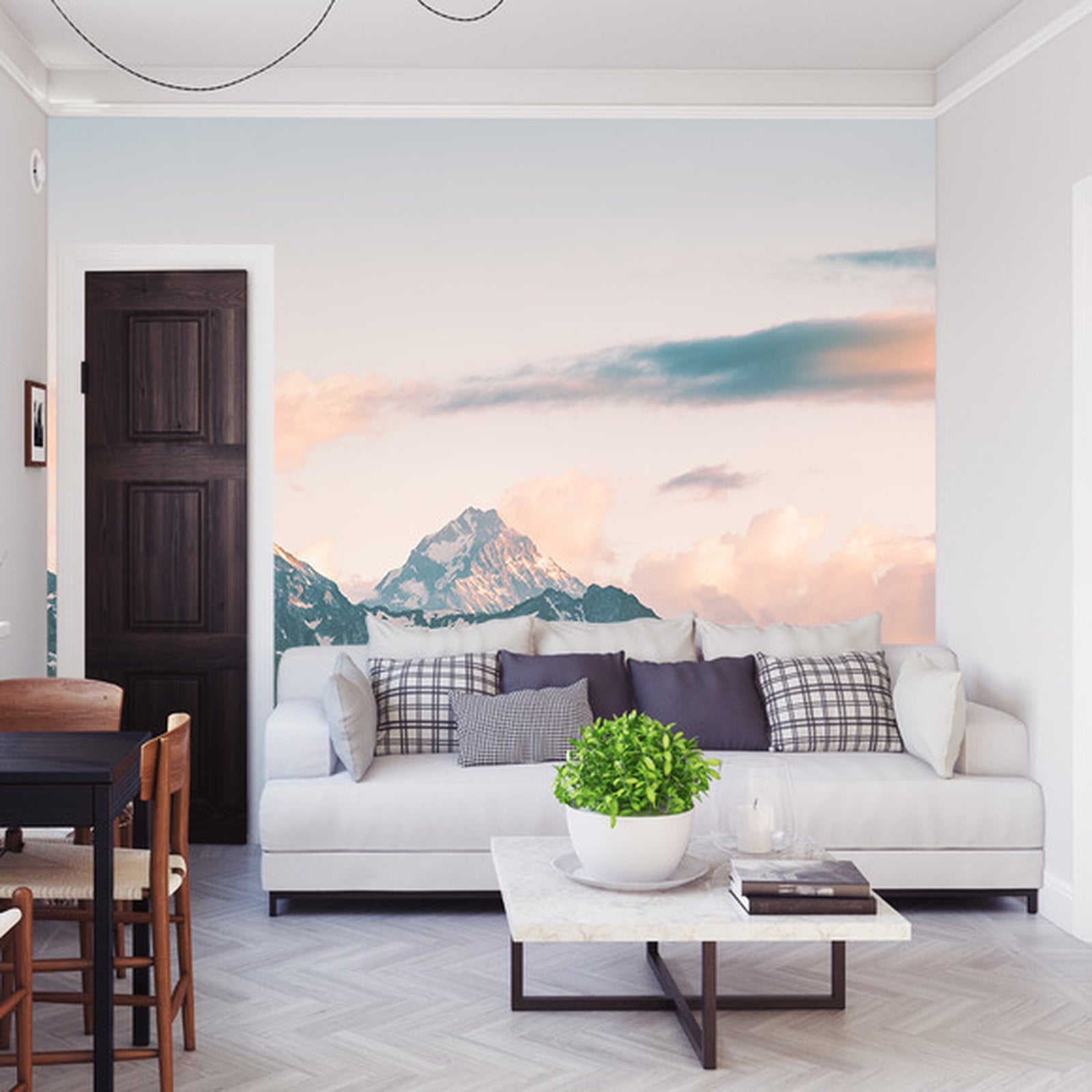 Fototapet Mountain Summit