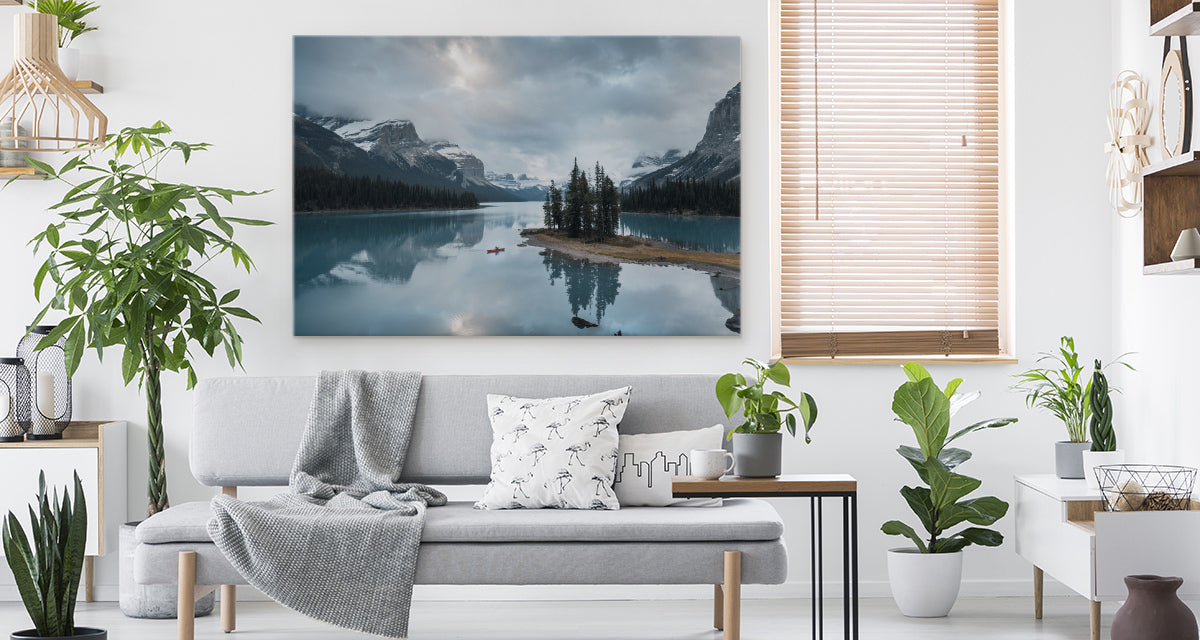 Lake maligne, canada