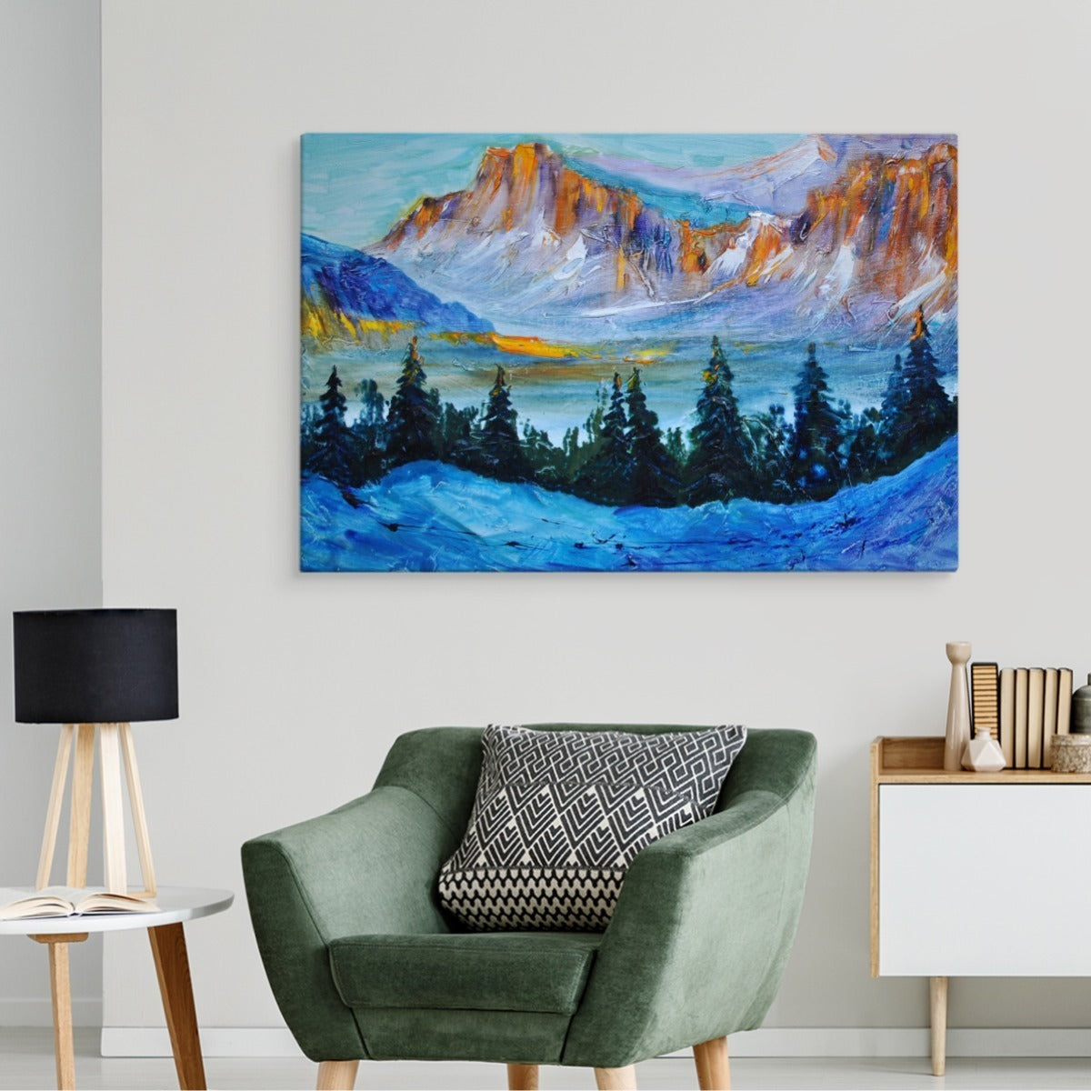 Colorado fjell landskap