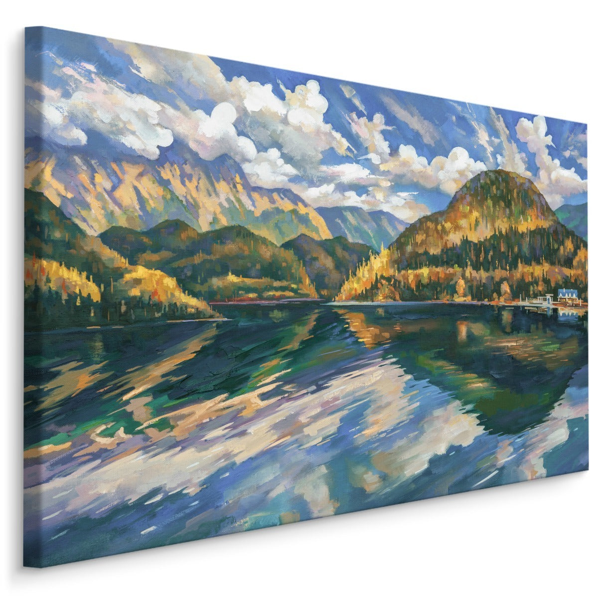 Kunstnerisk fjellandskap
