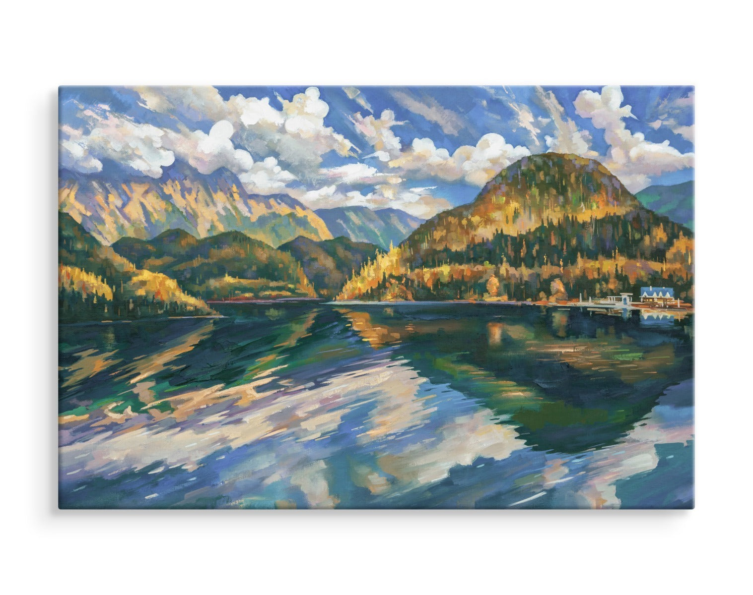Kunstnerisk fjellandskap