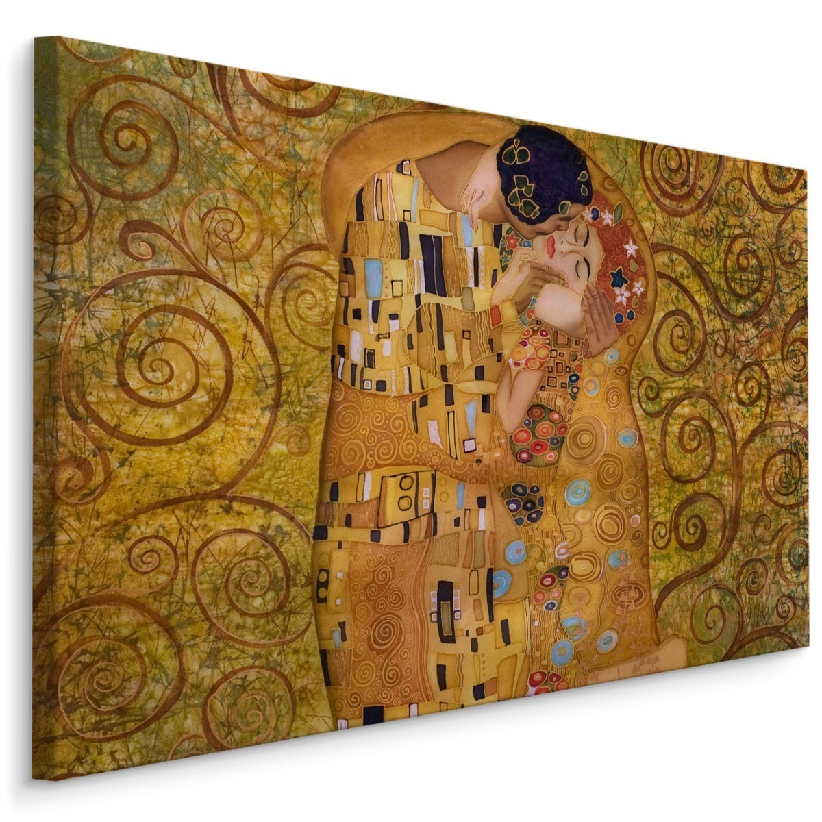 Gustav klimt the kiss reproduction