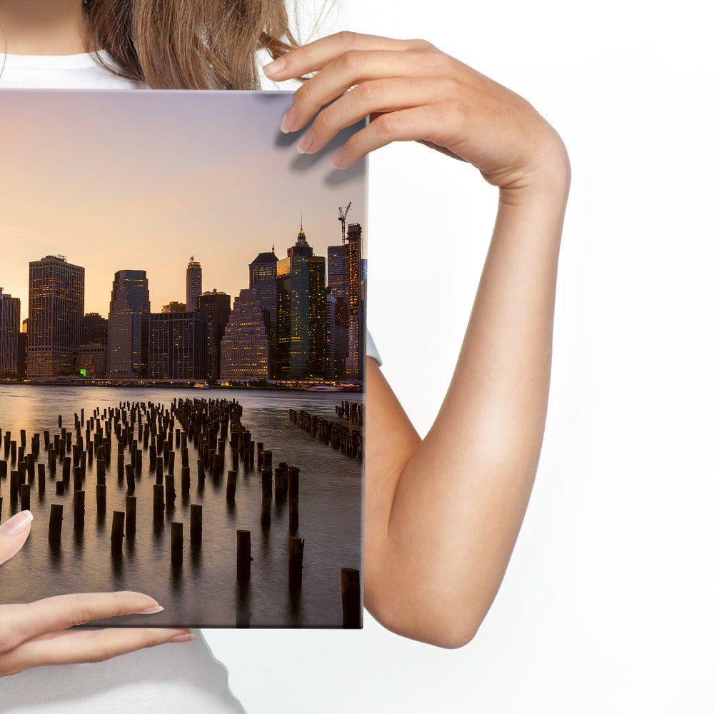 Solnedgang i new york