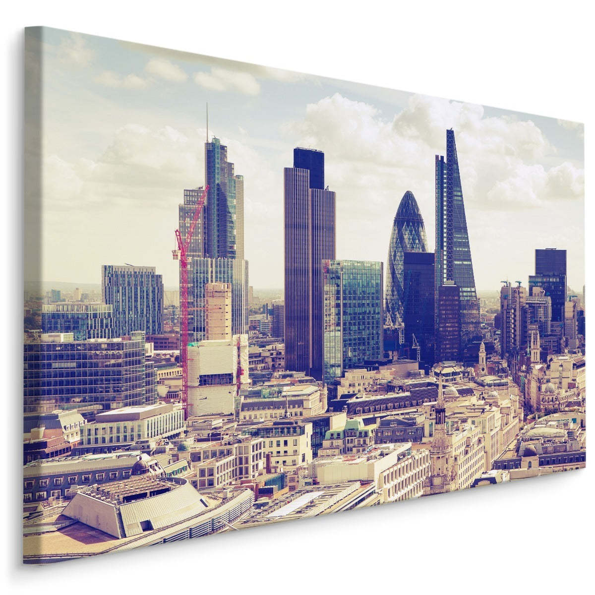 Utsikt over et moderne nabolag i london