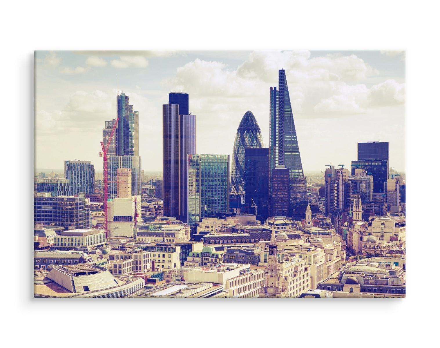 Utsikt over et moderne nabolag i london