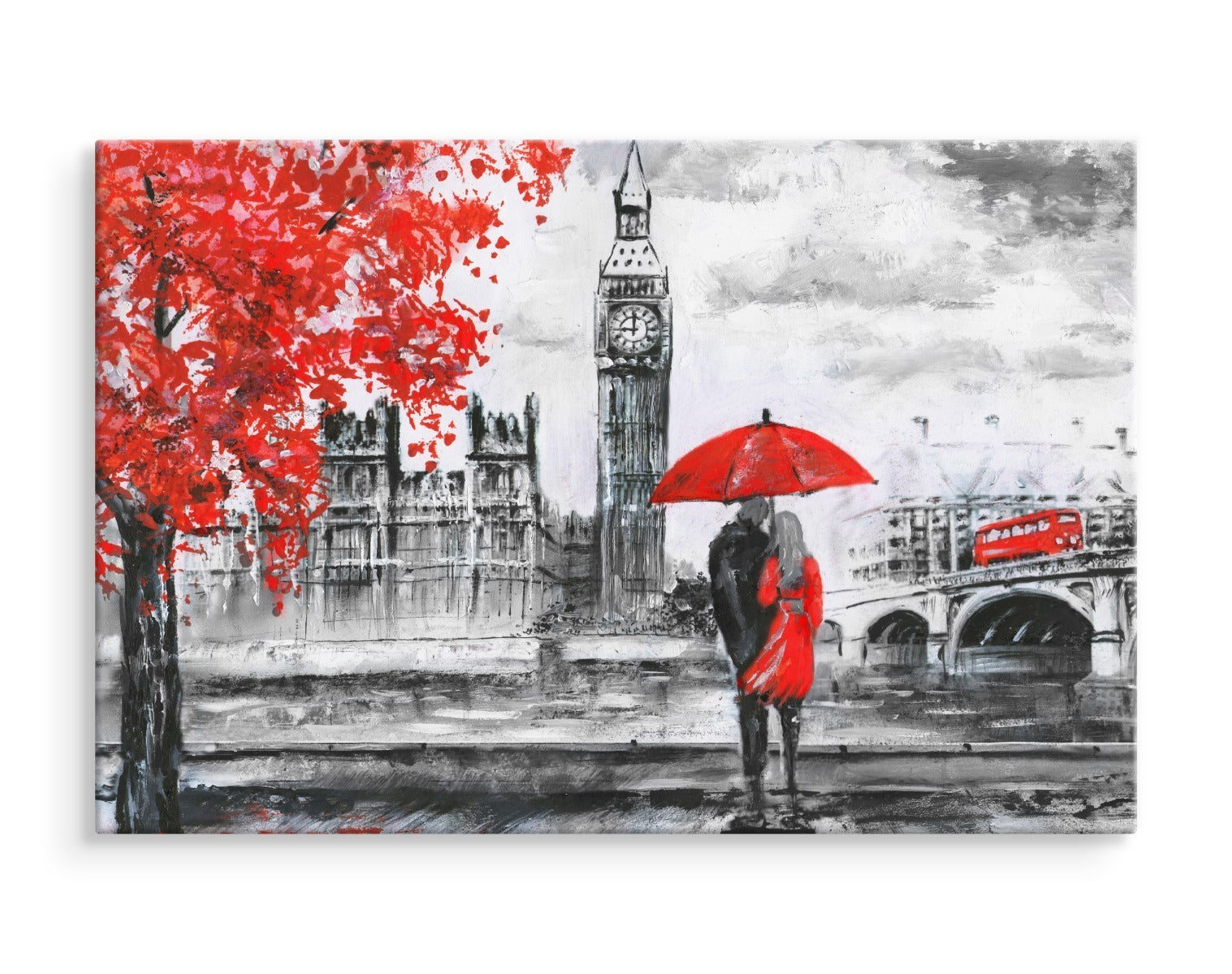Elskere som beundrer london