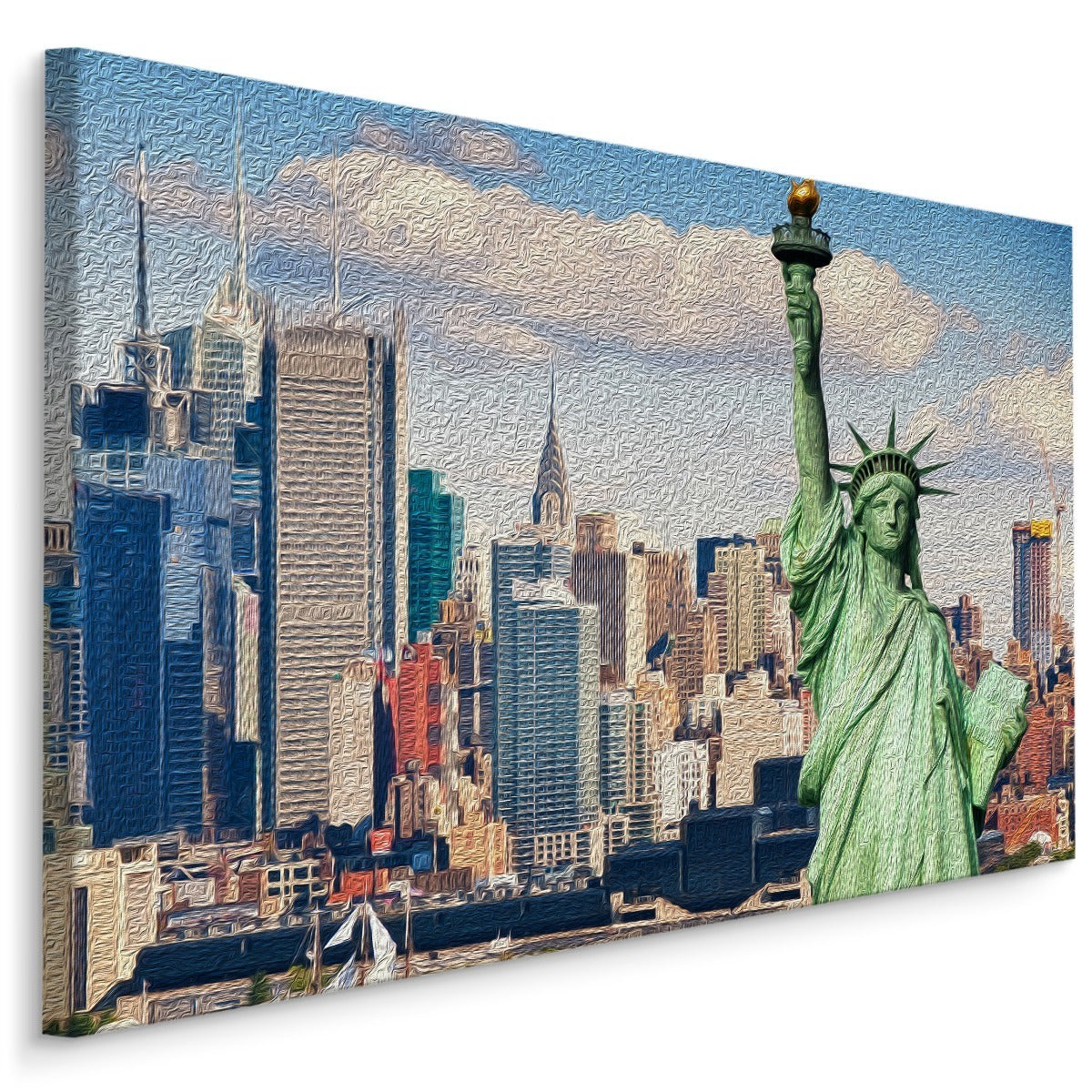Frihetsgudinnen i new york city
